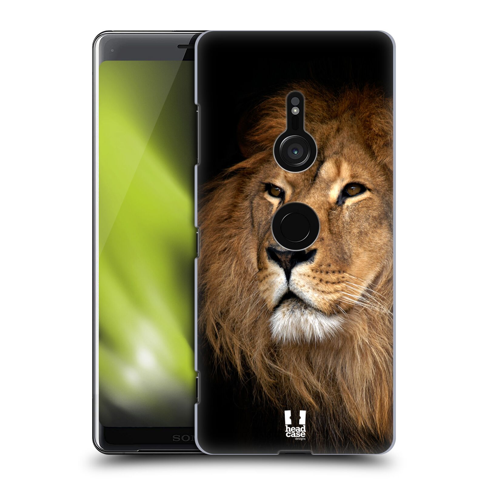 Zadní obal pro mobil Sony Xperia XZ3 - HEAD CASE - Svět zvířat král zvířat Lev