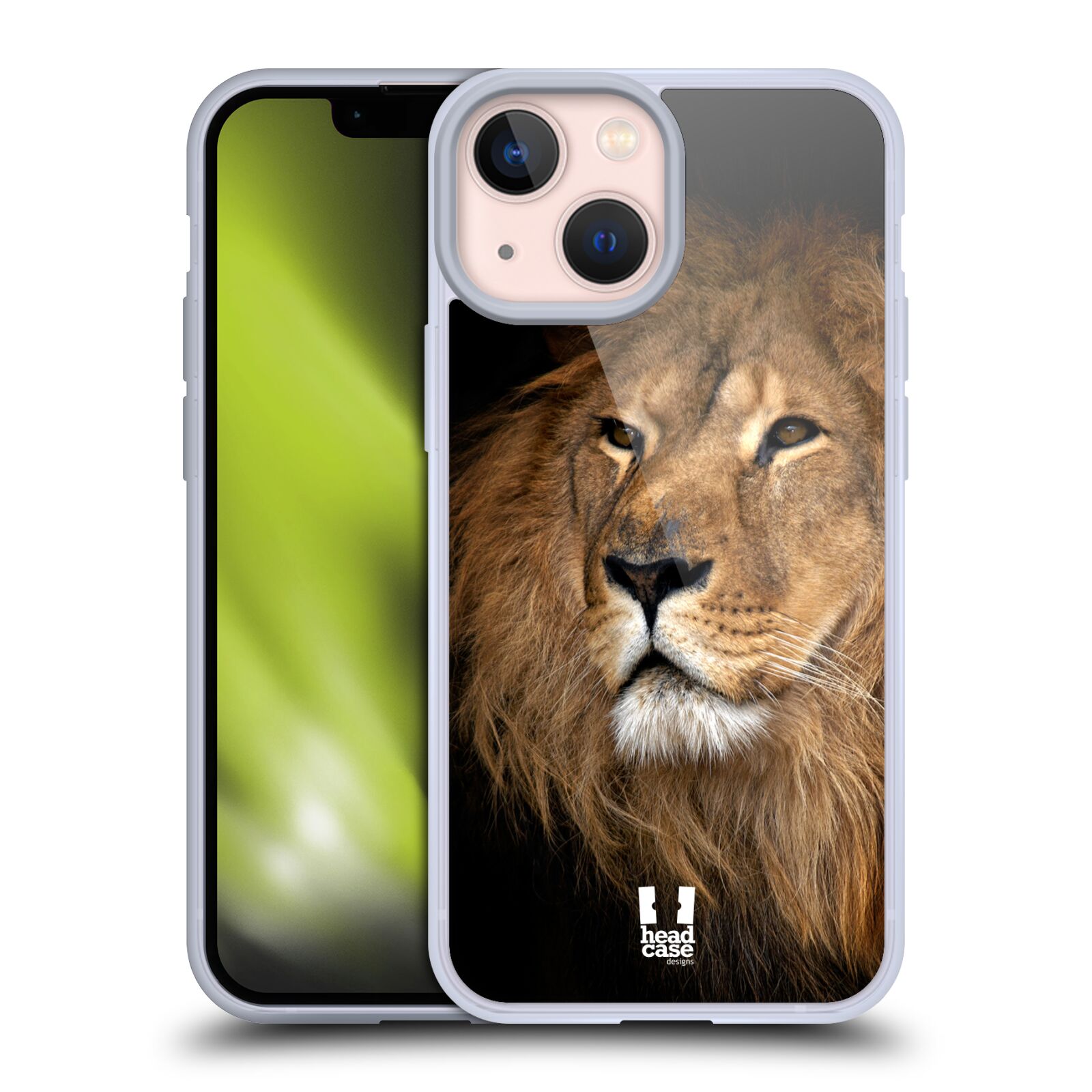 Plastový obal HEAD CASE na mobil Apple Iphone 13 MINI vzor Divočina, Divoký život a zvířata foto LEV KRÁL ZVÍŘAT
