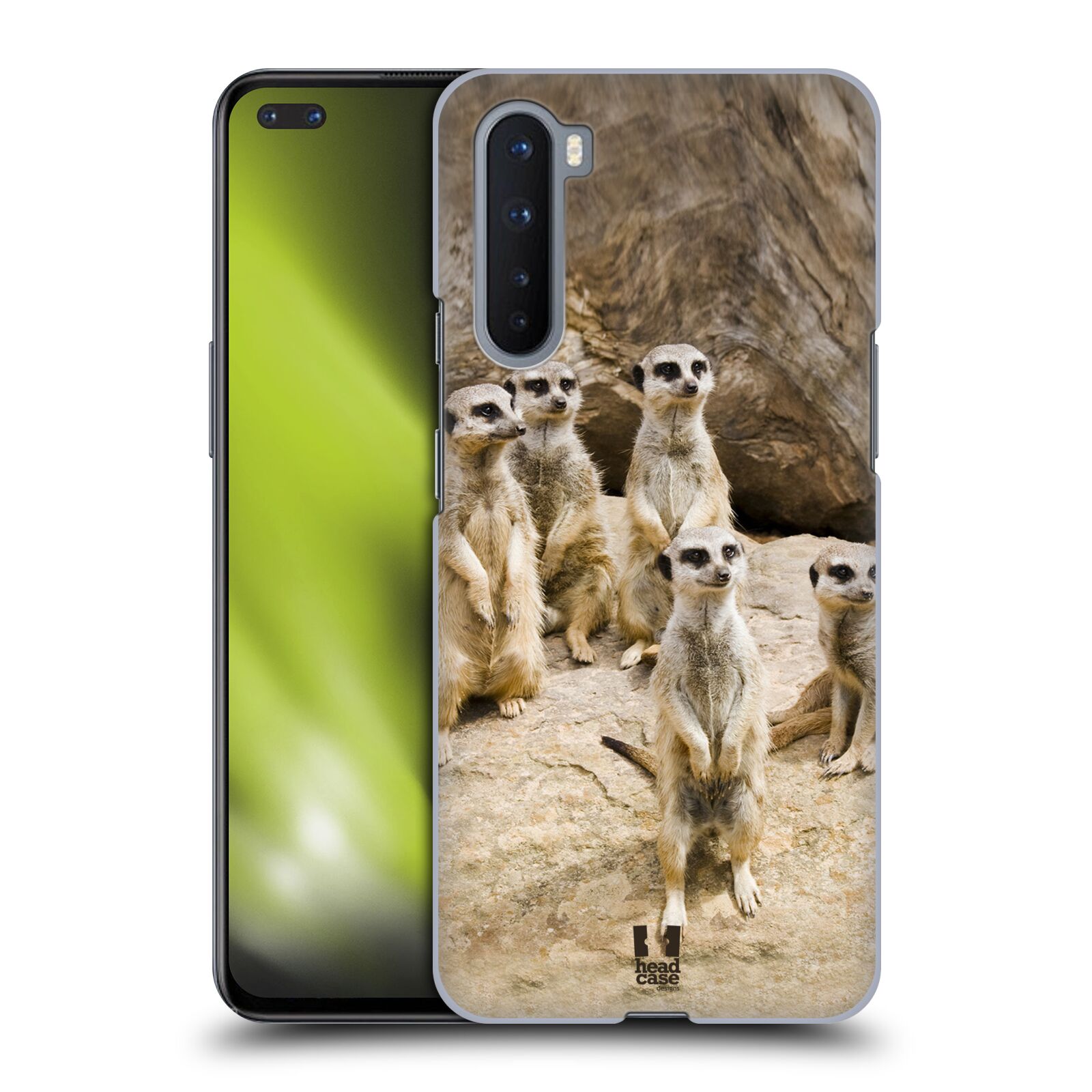 Zadní obal pro mobil OnePlus Nord - HEAD CASE - Svět zvířat roztomilé surikaty