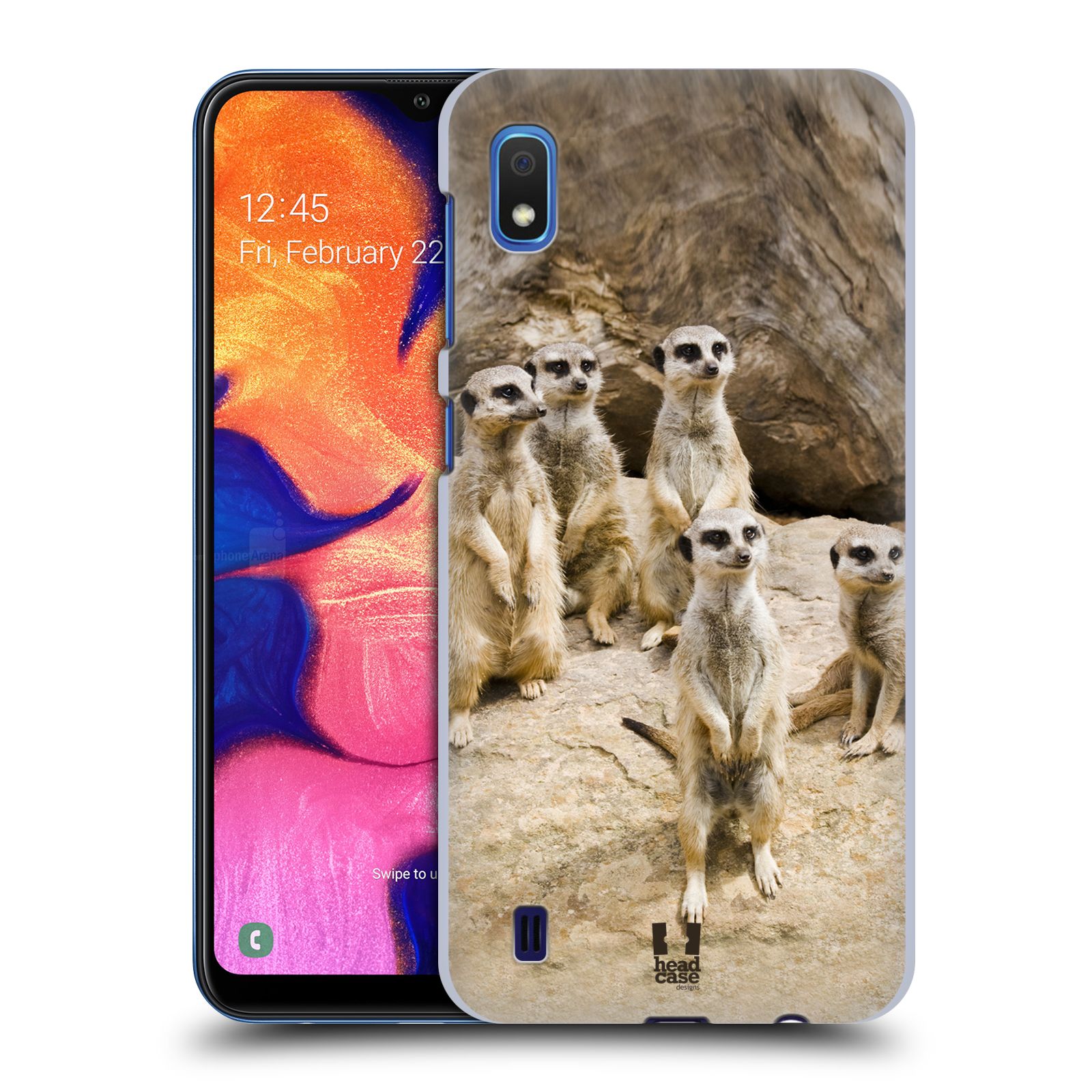 Zadní obal pro mobil Samsung Galaxy A10 - HEAD CASE - Svět zvířat roztomilé surikaty