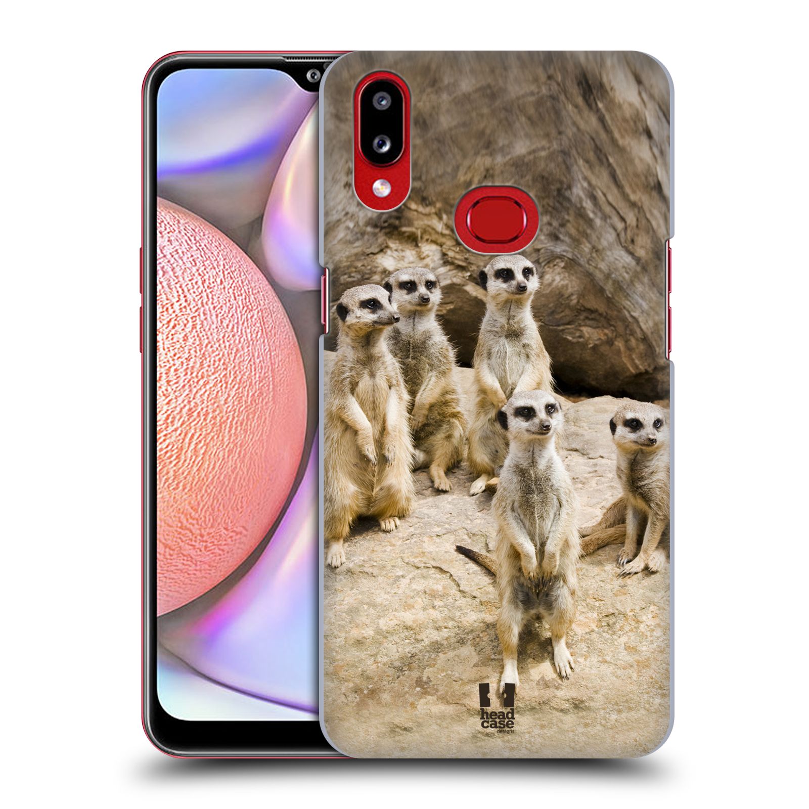 Zadní obal pro mobil Samsung Galaxy A10s - HEAD CASE - Svět zvířat roztomilé surikaty