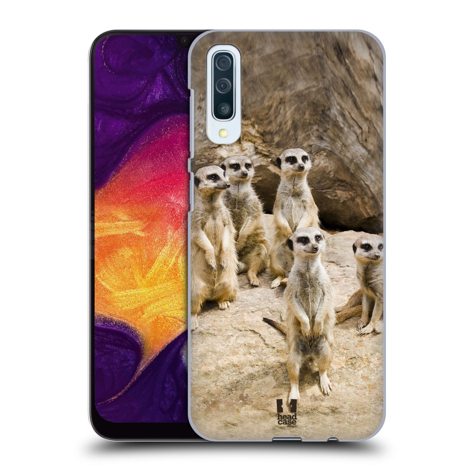 Zadní obal pro mobil Samsung Galaxy A50 / A30s - HEAD CASE - Svět zvířat roztomilé surikaty