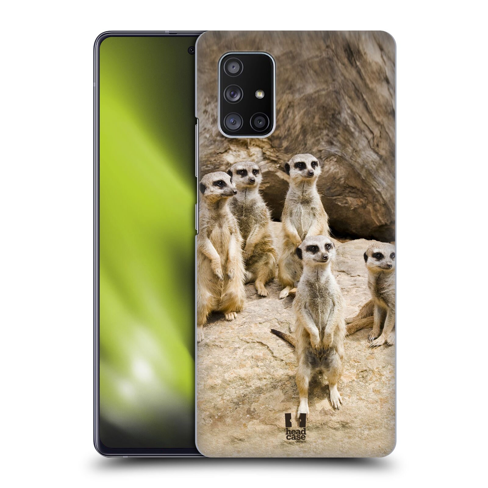 Zadní obal pro mobil Samsung Galaxy A51 5G - HEAD CASE - Svět zvířat roztomilé surikaty