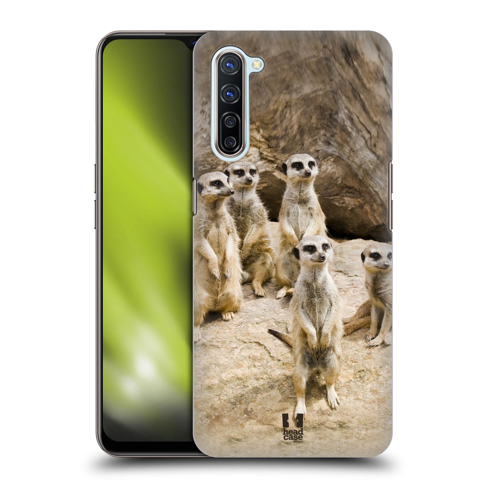Zadní obal pro mobil Oppo Find X2 LITE - HEAD CASE - Svět zvířat roztomilé surikaty