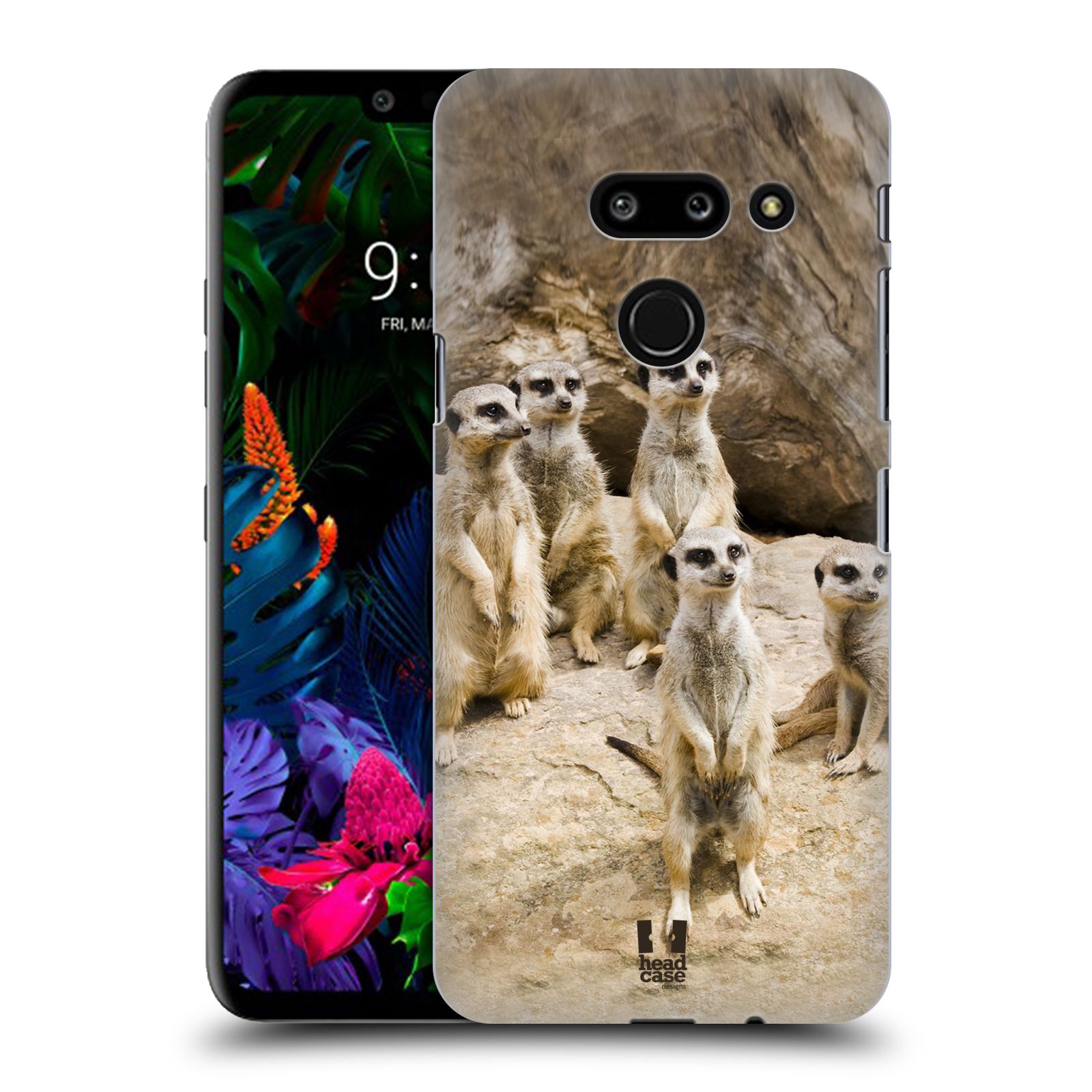 Zadní obal pro mobil LG G8 ThinQ - HEAD CASE - Svět zvířat roztomilé surikaty