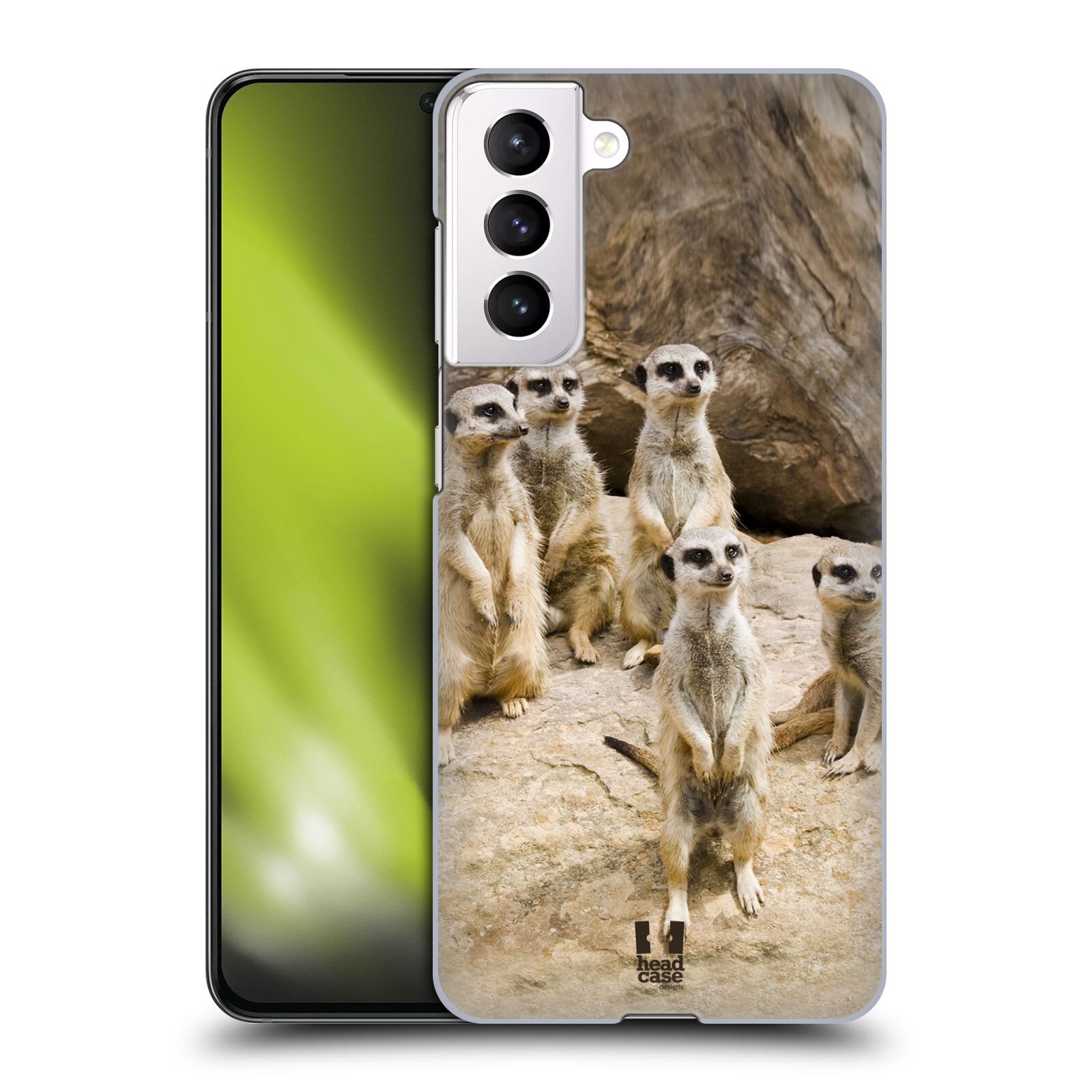 Zadní obal pro mobil Samsung Galaxy S21 / S21 5G - HEAD CASE - Svět zvířat roztomilé surikaty