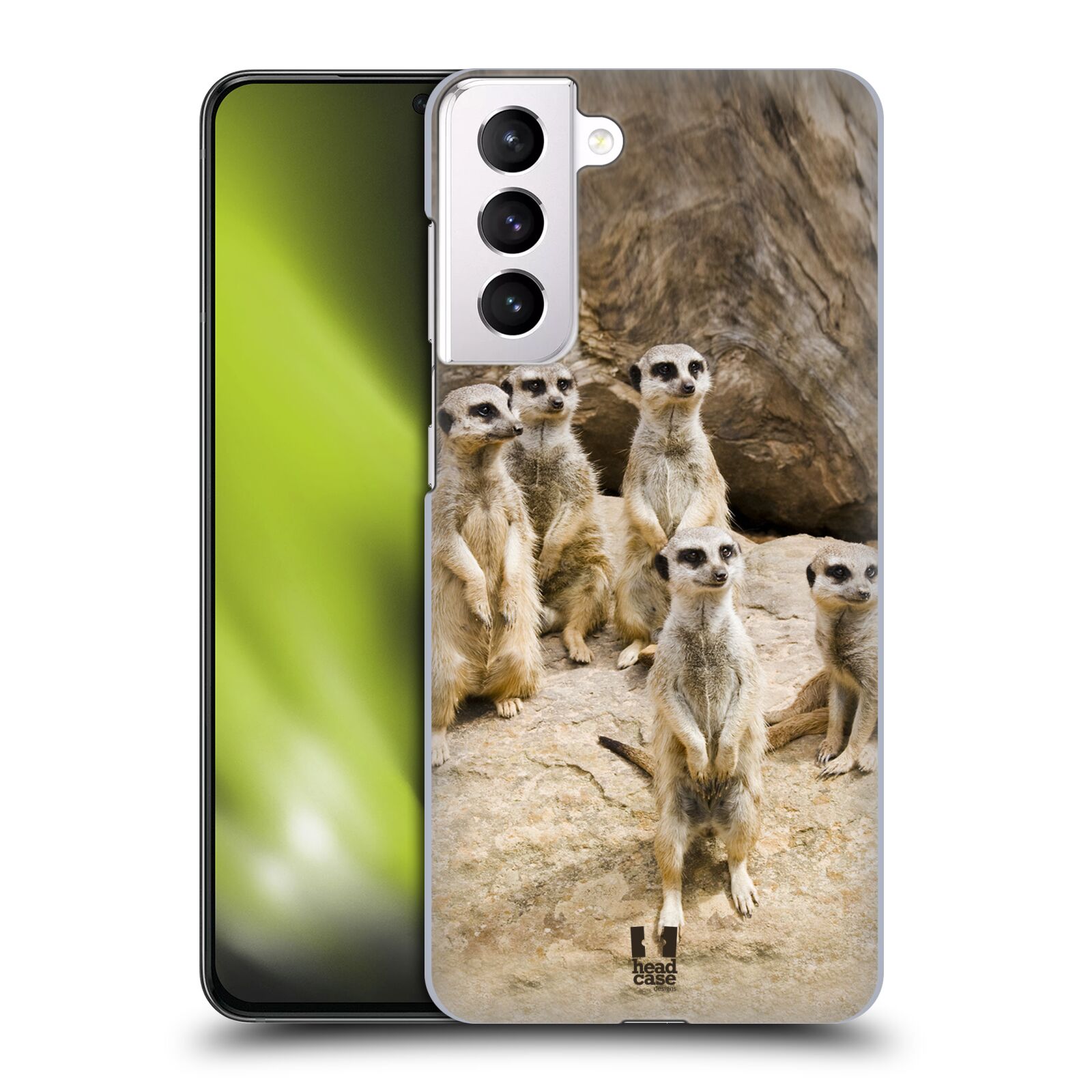 Zadní obal pro mobil Samsung Galaxy S21+ / S21+ 5G - HEAD CASE - Svět zvířat roztomilé surikaty
