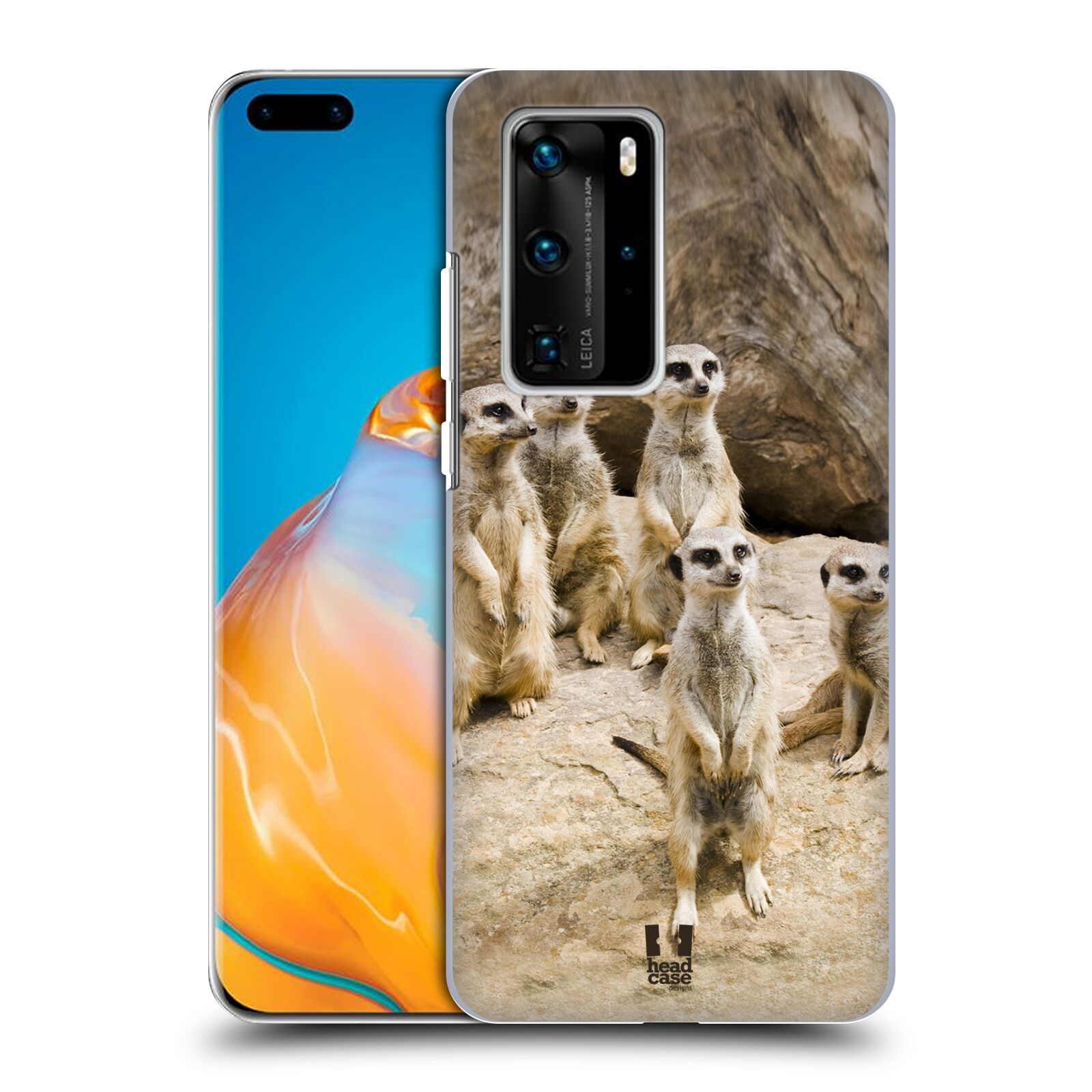 Zadní obal pro mobil Huawei P40 PRO / P40 PRO PLUS - HEAD CASE - Svět zvířat roztomilé surikaty