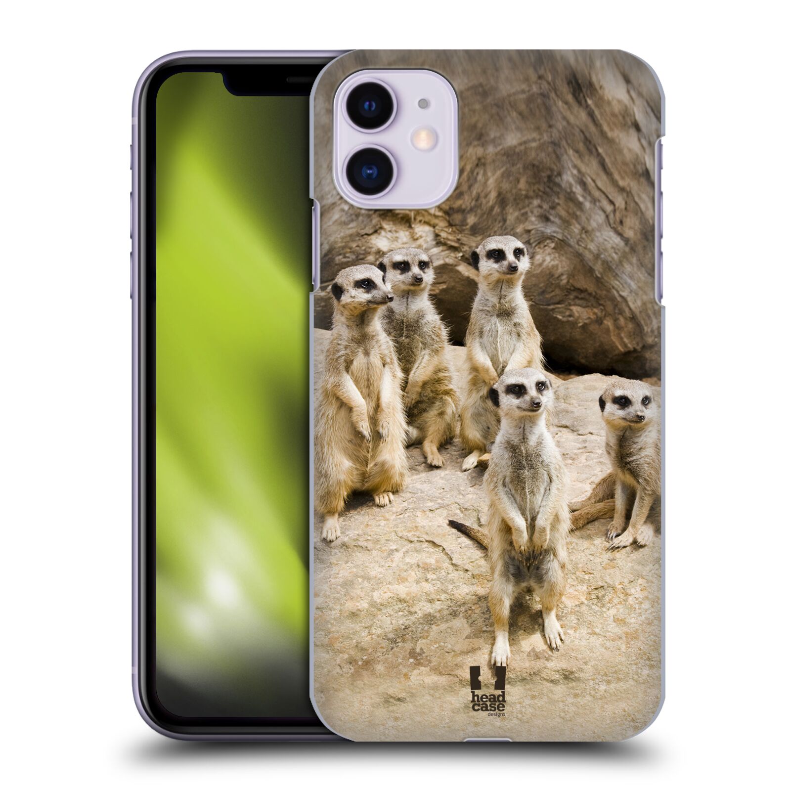 Pouzdro na mobil Apple Iphone 11 - HEAD CASE - vzor Divočina, Divoký život a zvířata foto SURIKATA