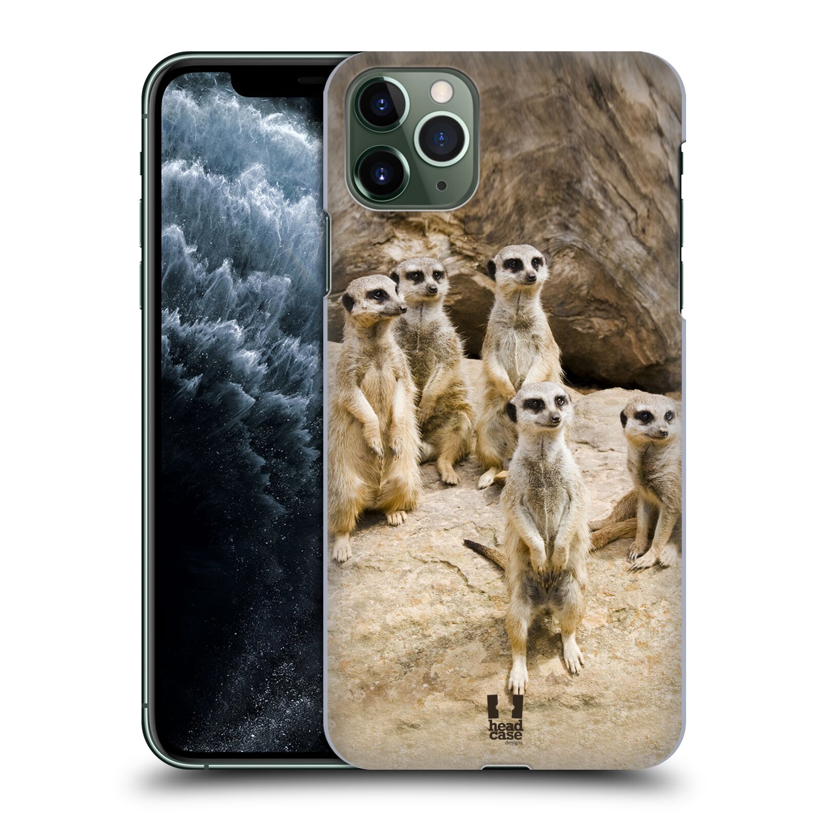 Pouzdro na mobil Apple Iphone 11 PRO MAX - HEAD CASE - vzor Divočina, Divoký život a zvířata foto SURIKATA