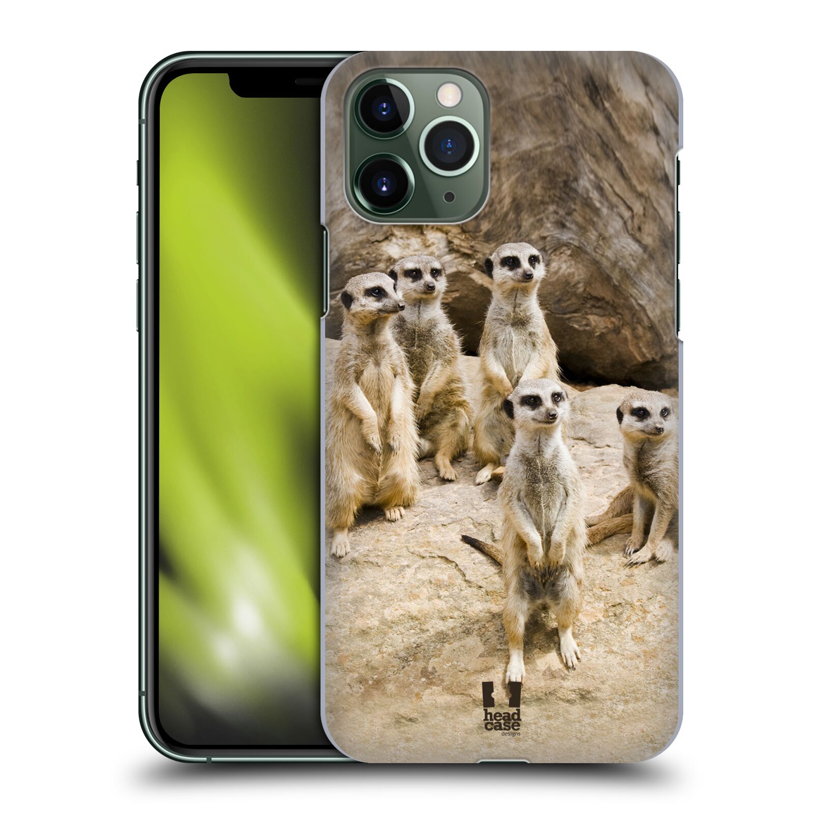 Pouzdro na mobil Apple Iphone 11 PRO - HEAD CASE - vzor Divočina, Divoký život a zvířata foto SURIKATA