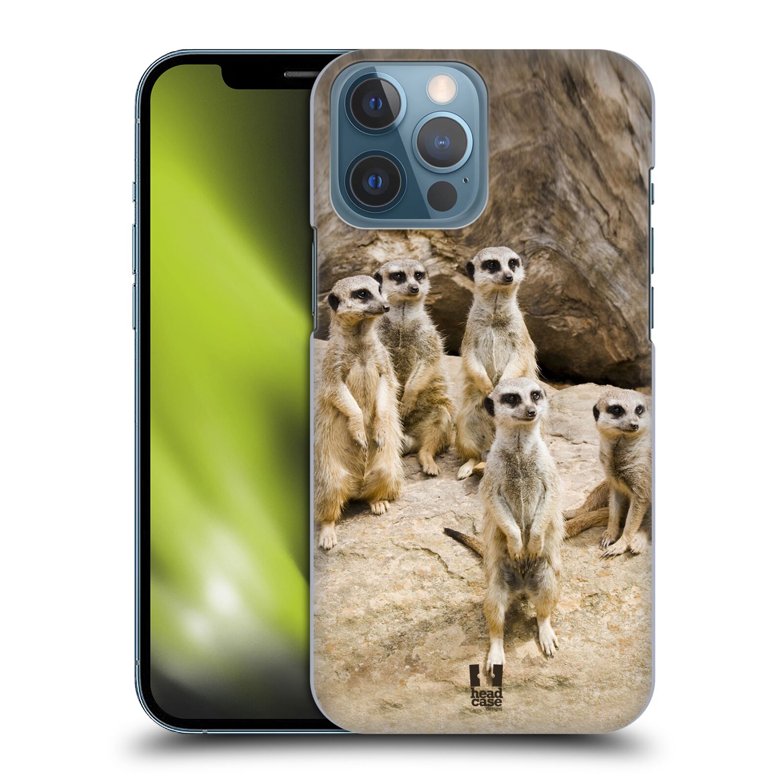 Zadní obal pro mobil Apple Iphone 13 PRO MAX - HEAD CASE - Svět zvířat roztomilé surikaty
