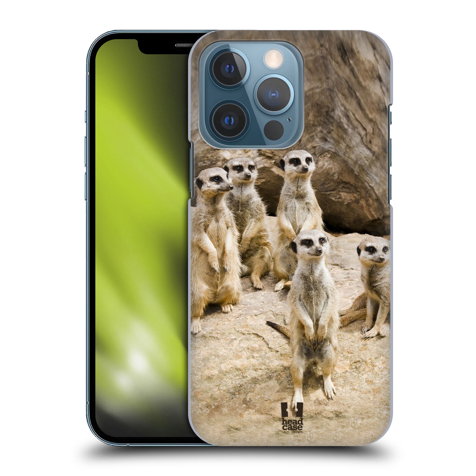 Zadní obal pro mobil Apple Iphone 13 PRO - HEAD CASE - Svět zvířat roztomilé surikaty