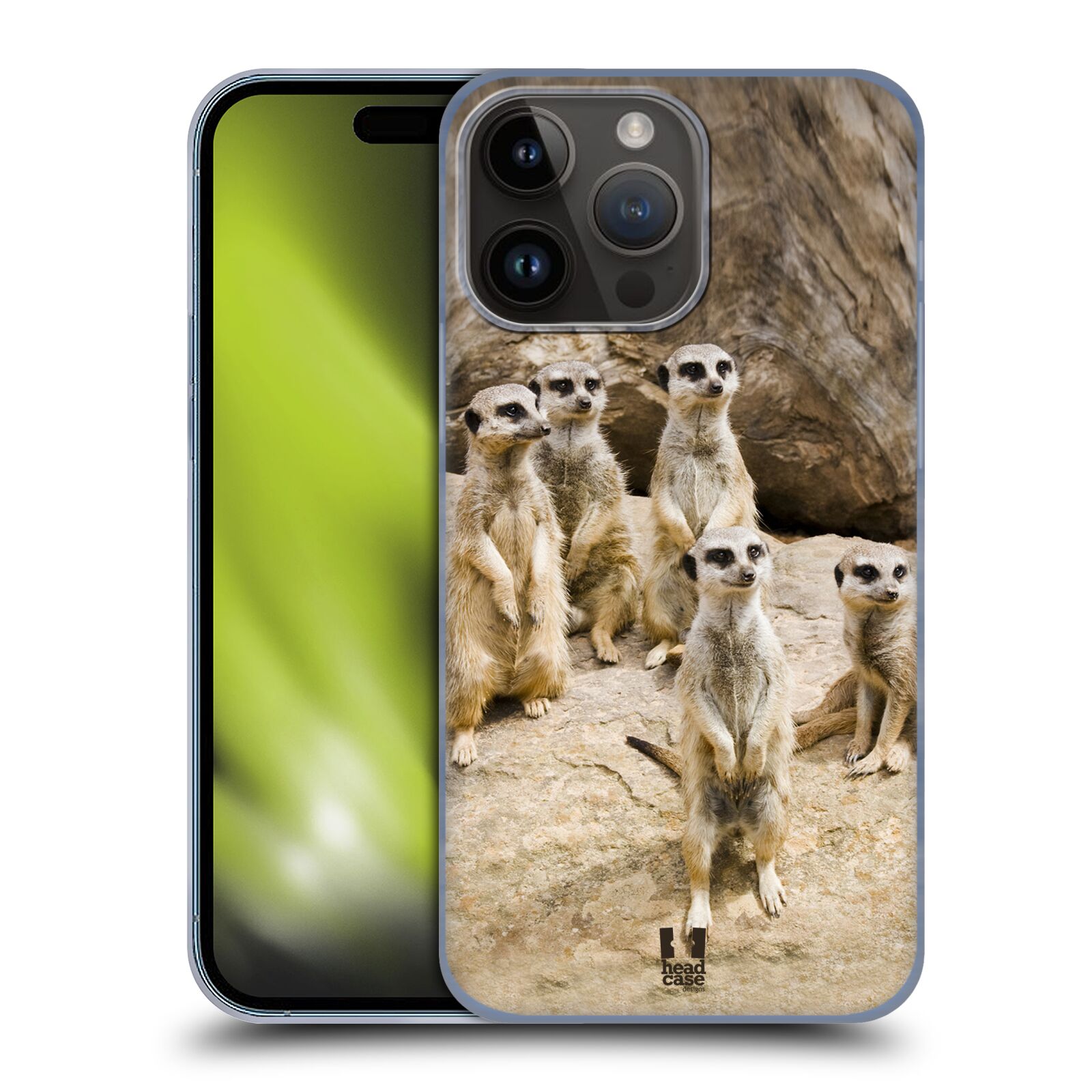 Plastový obal HEAD CASE na mobil Apple Iphone 15 PRO MAX vzor Divočina, Divoký život a zvířata foto SURIKATA