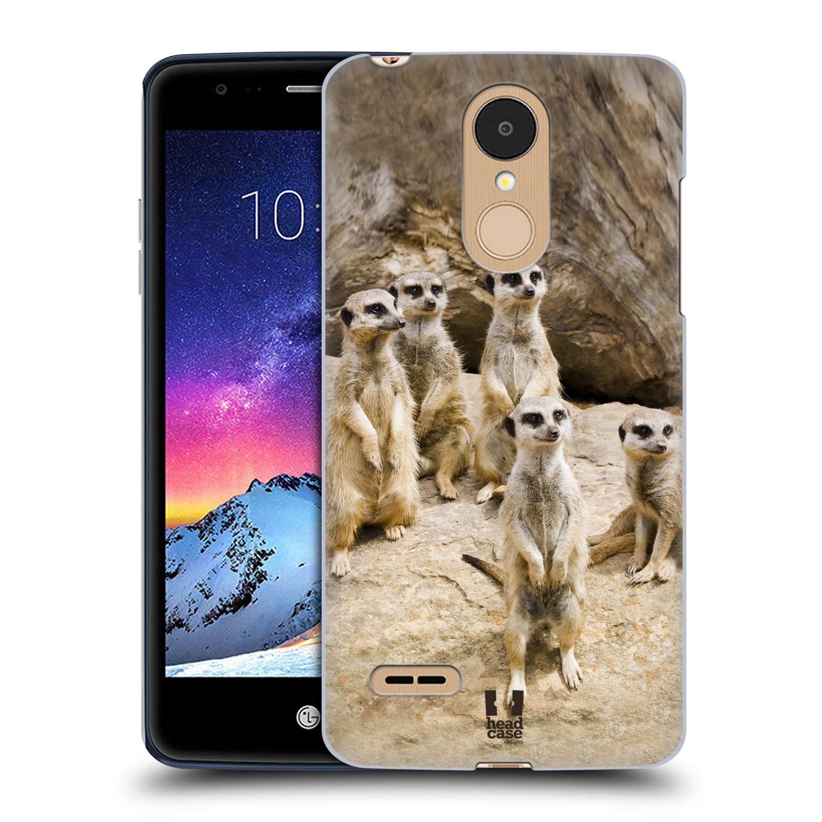 HEAD CASE plastový obal na mobil LG K9 / K8 2018 vzor Divočina, Divoký život a zvířata foto SURIKATA