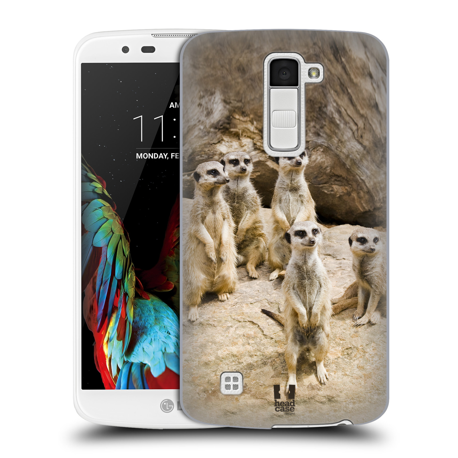 HEAD CASE plastový obal na mobil LG K10 vzor Divočina, Divoký život a zvířata foto SURIKATA