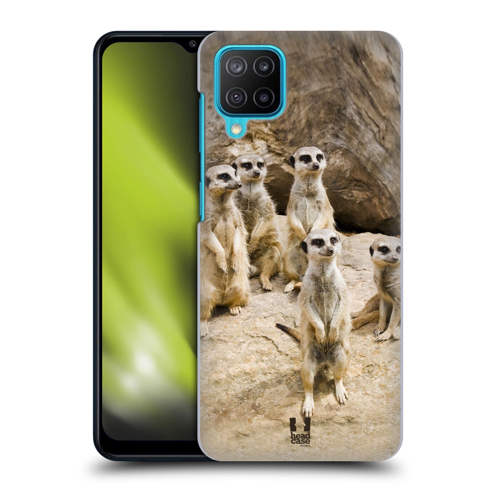 Zadní obal pro mobil Samsung Galaxy M12 - HEAD CASE - Svět zvířat roztomilé surikaty