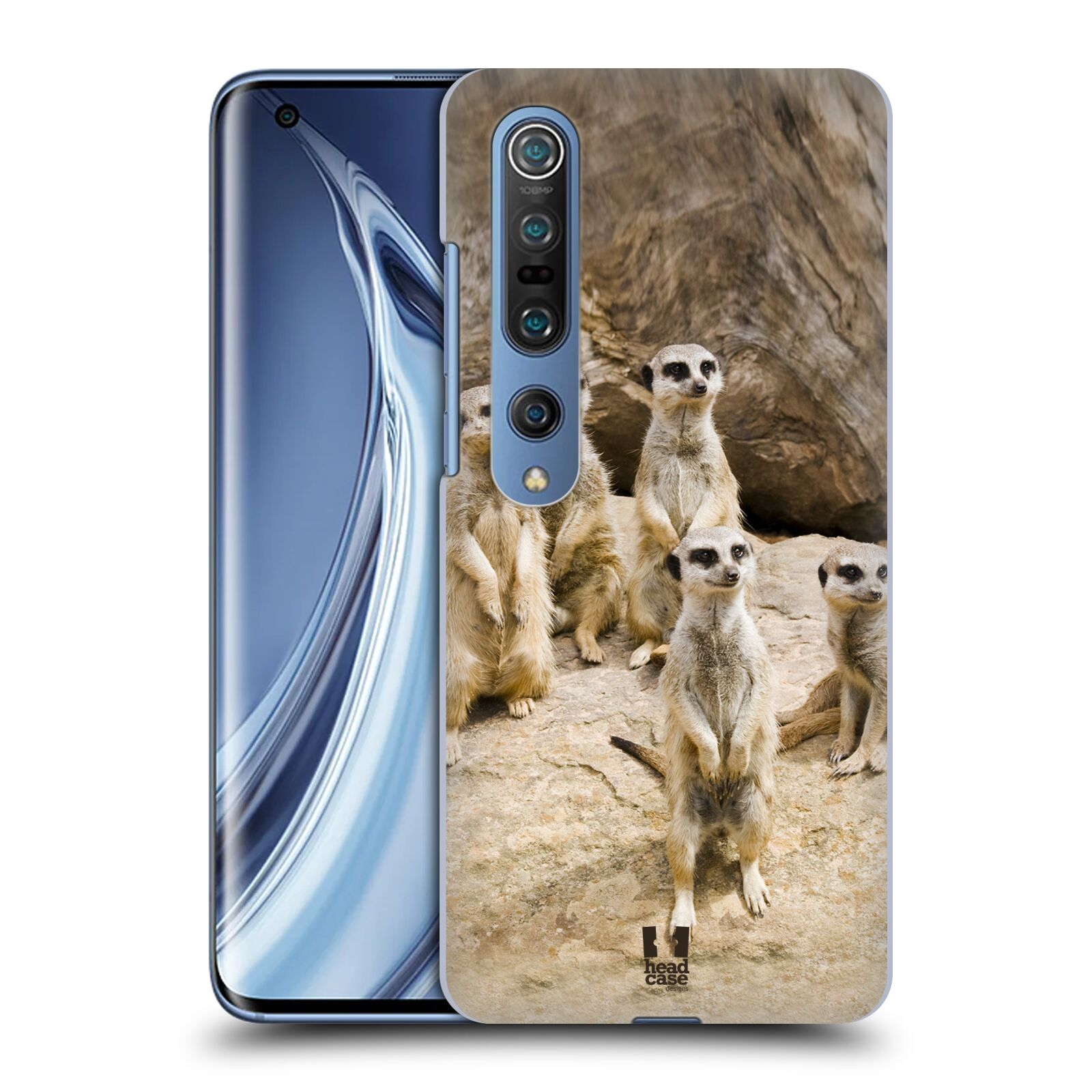 Zadní obal pro mobil Xiaomi Mi 10 / Mi 10 Pro - HEAD CASE - Svět zvířat roztomilé surikaty