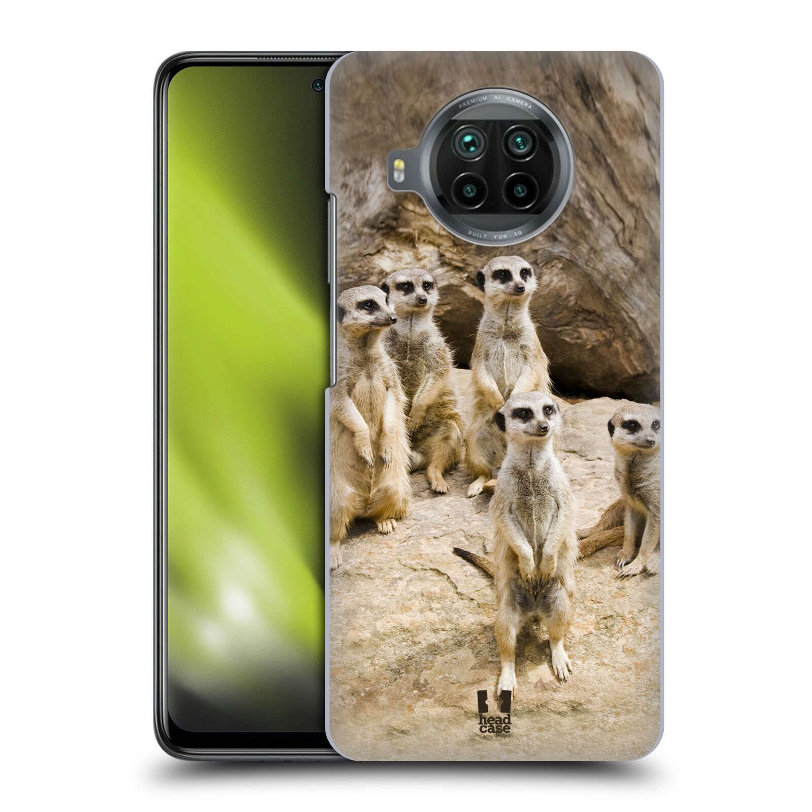 Zadní obal pro mobil Xiaomi Mi 10T LITE - HEAD CASE - Svět zvířat roztomilé surikaty