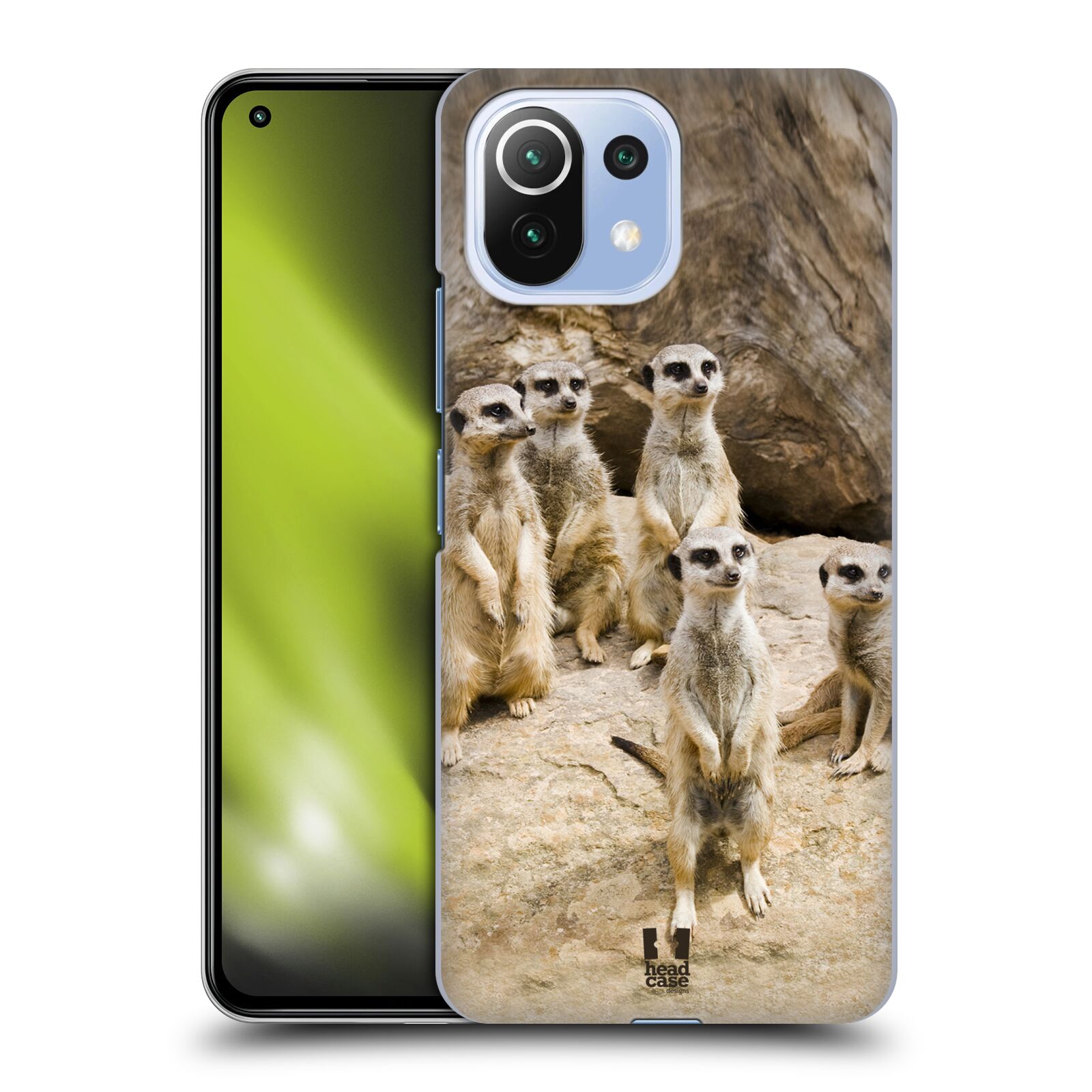 Zadní obal pro mobil Xiaomi Mi 11 Lite / Mi 11 Lite 5G - HEAD CASE - Svět zvířat roztomilé surikaty