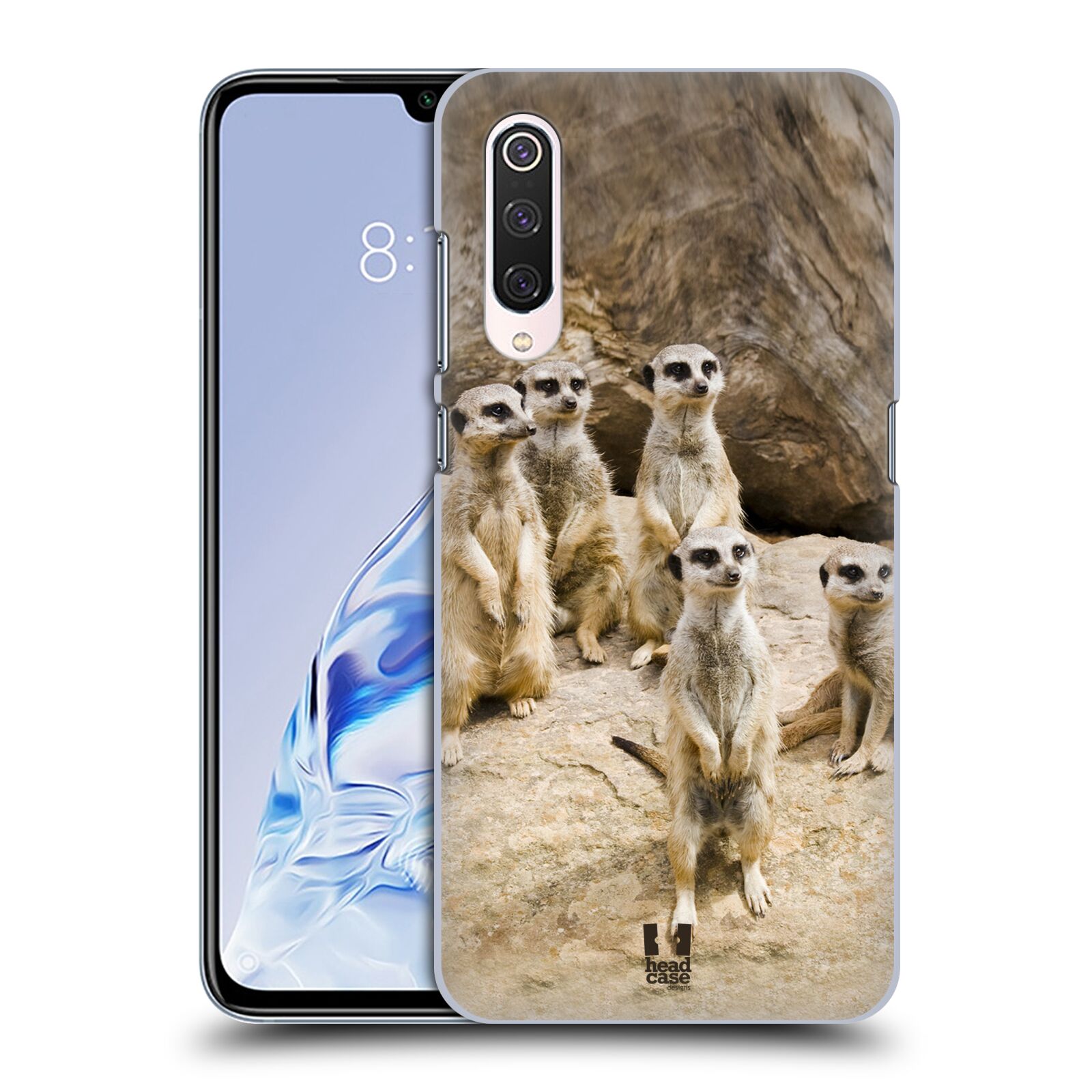 Zadní obal pro mobil Xiaomi Mi 9 PRO - HEAD CASE - Svět zvířat roztomilé surikaty