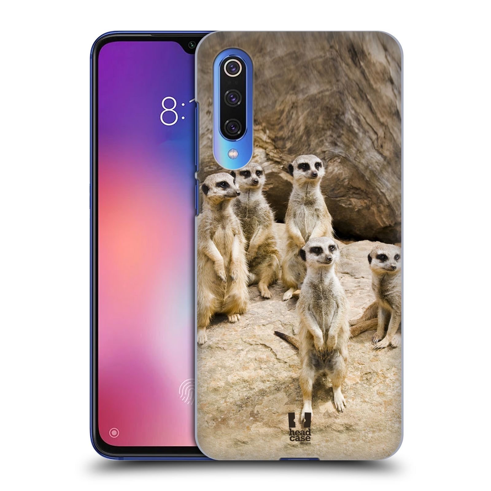 Zadní obal pro mobil Xiaomi Mi 9 SE - HEAD CASE - Svět zvířat roztomilé surikaty