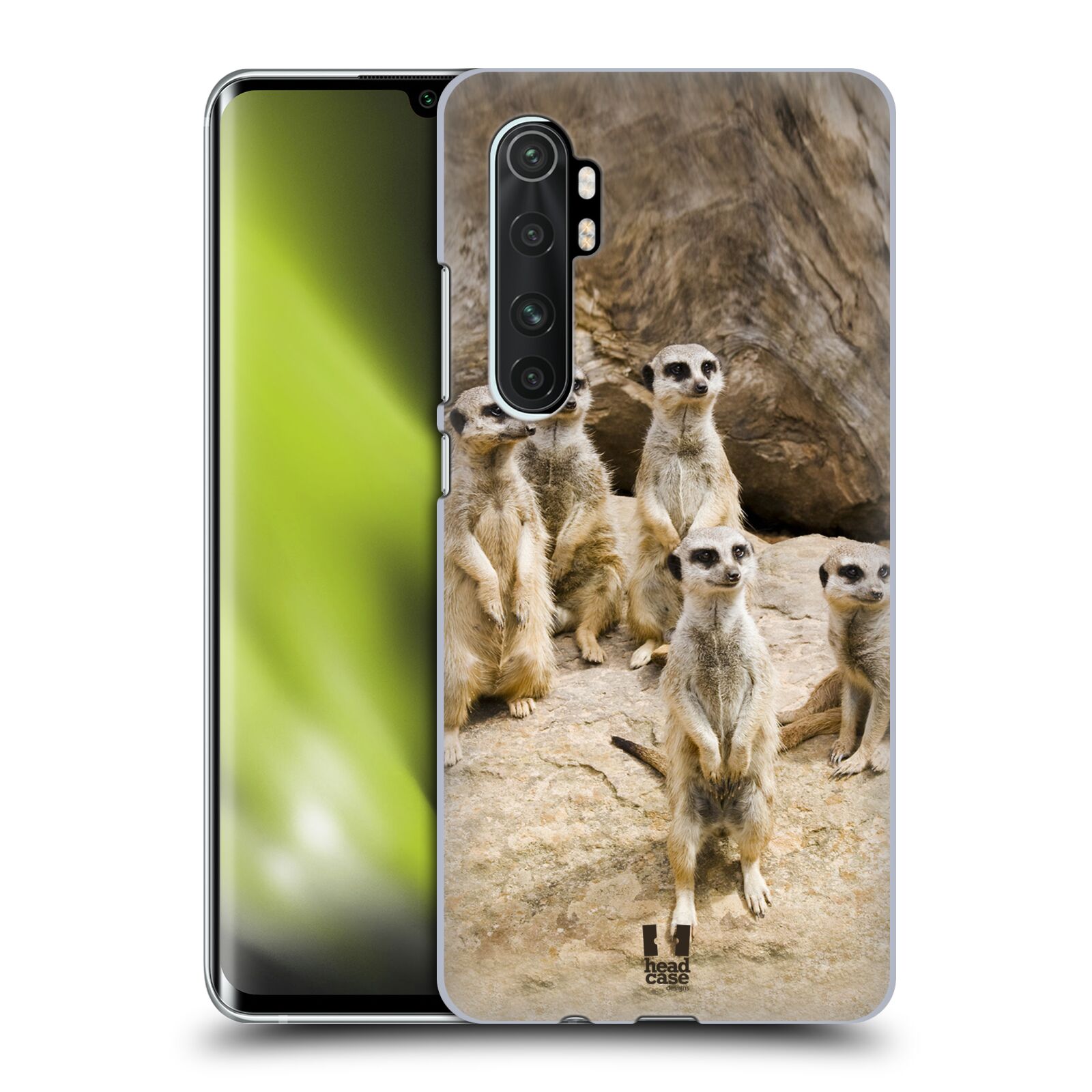 Zadní obal pro mobil Xiaomi Mi Note 10 LITE - HEAD CASE - Svět zvířat roztomilé surikaty