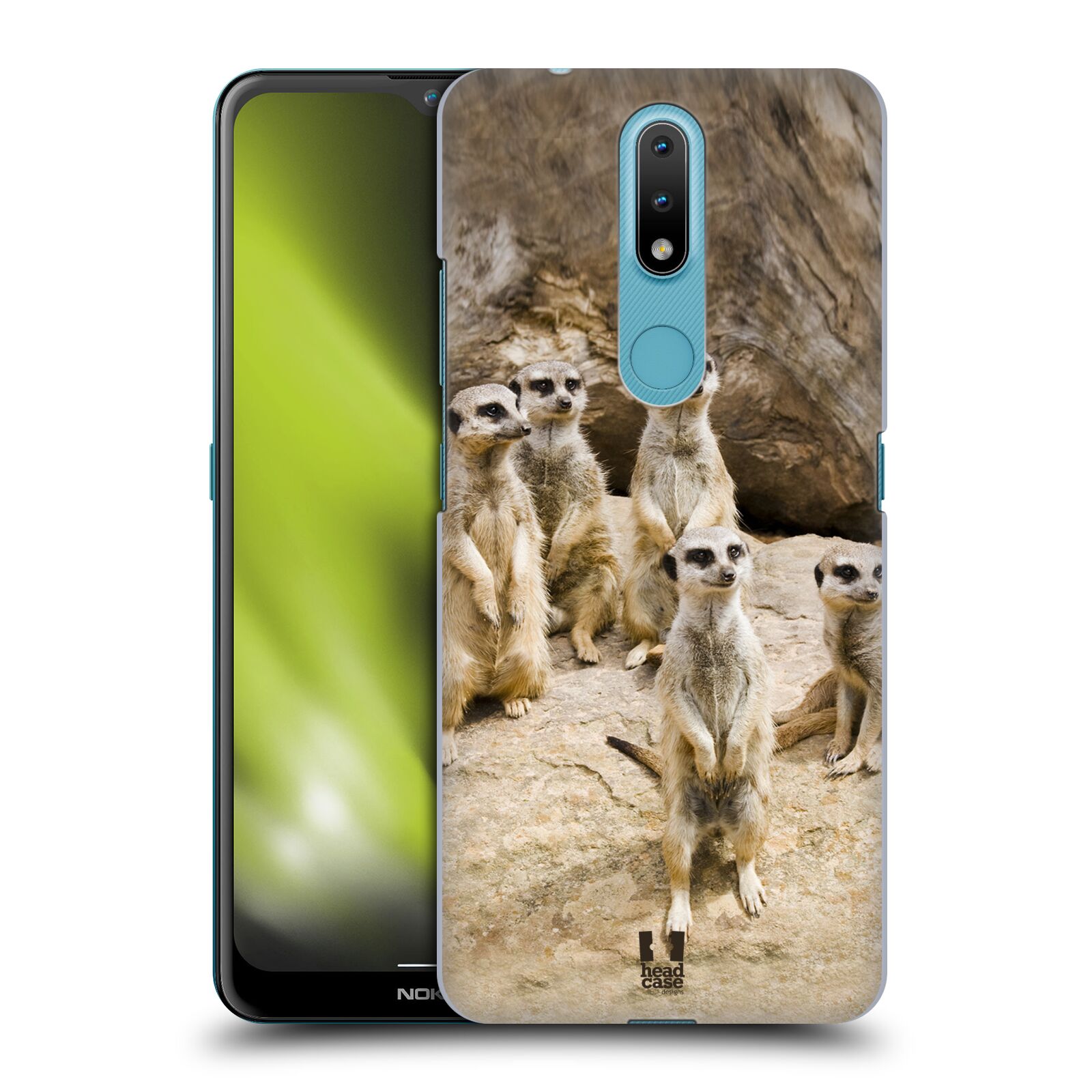 Zadní obal pro mobil Nokia 2.4 - HEAD CASE - Svět zvířat roztomilé surikaty