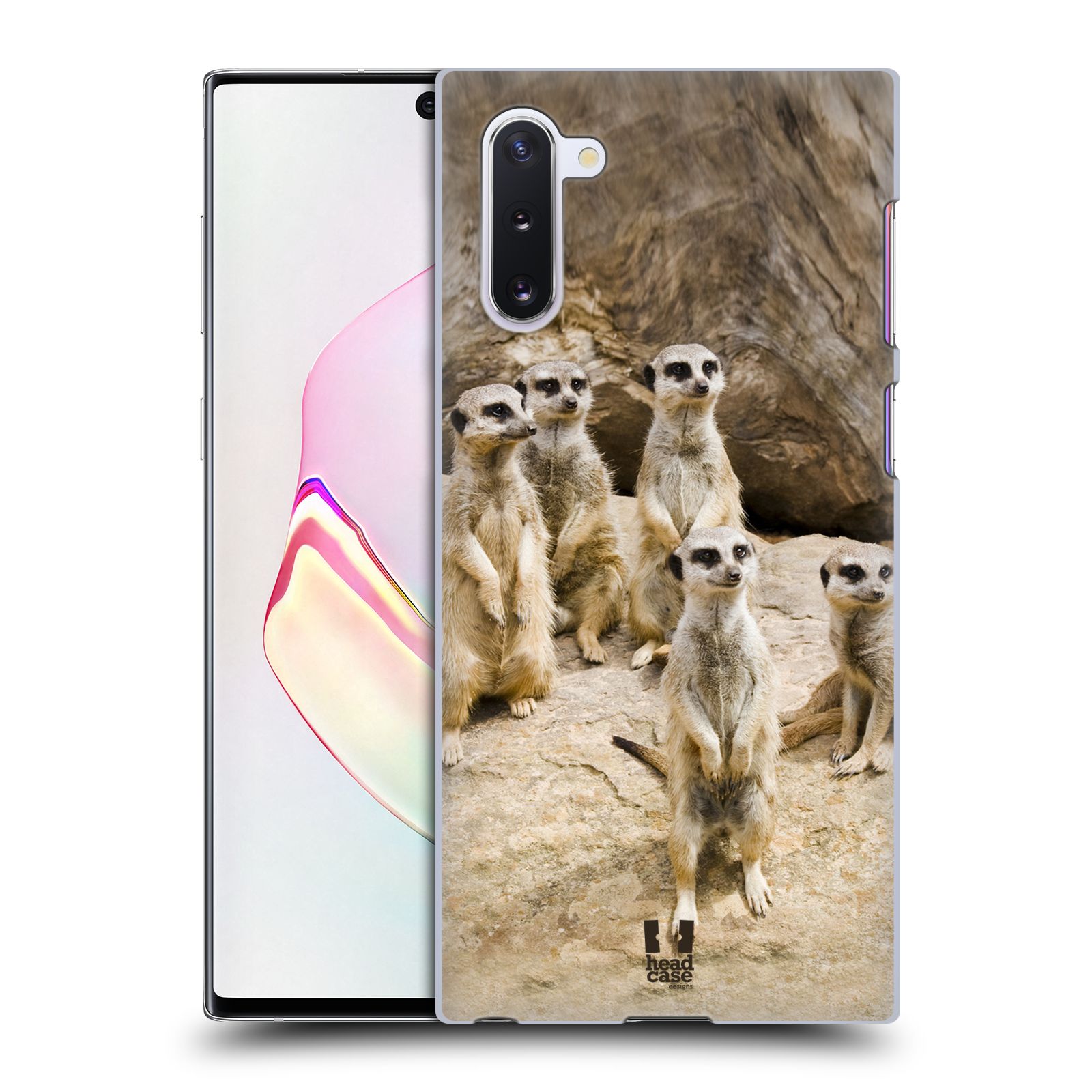 Zadní obal pro mobil Samsung Galaxy Note 10 / Note 10 5G - HEAD CASE - Svět zvířat roztomilé surikaty