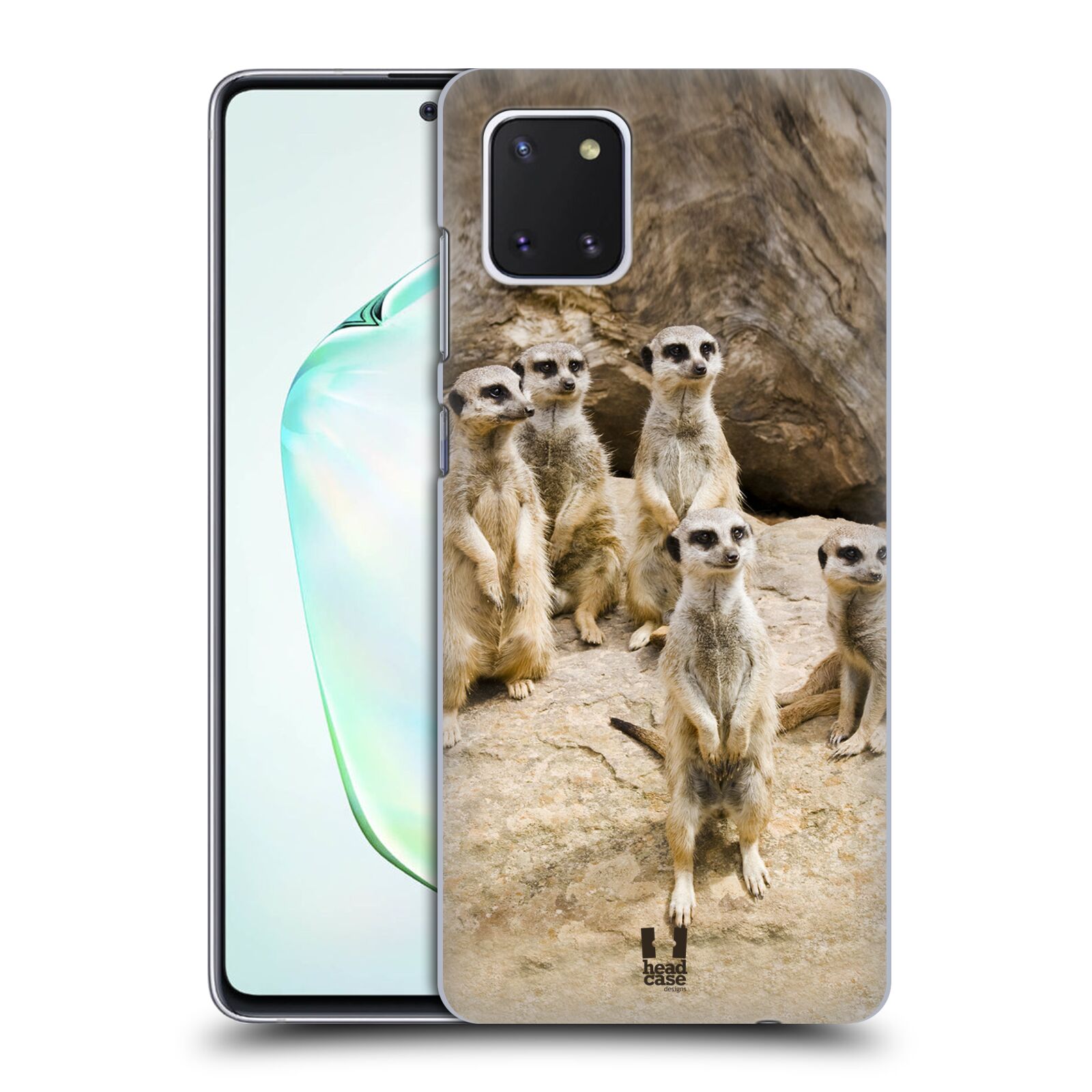 Zadní obal pro mobil Samsung Galaxy Note 10 Lite - HEAD CASE - Svět zvířat roztomilé surikaty