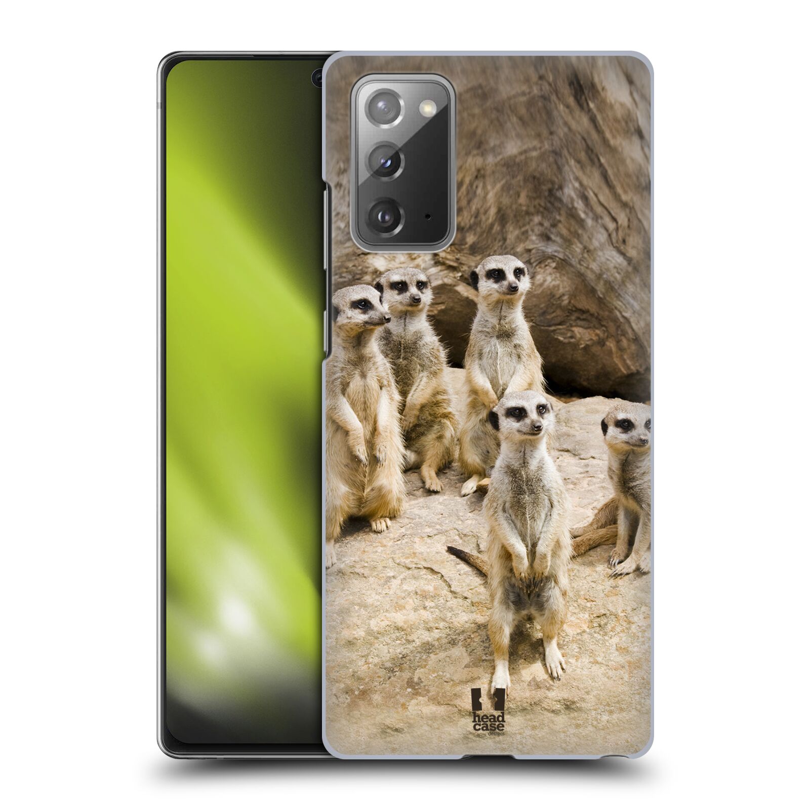 Zadní obal pro mobil Samsung Galaxy Note 20 - HEAD CASE - Svět zvířat roztomilé surikaty