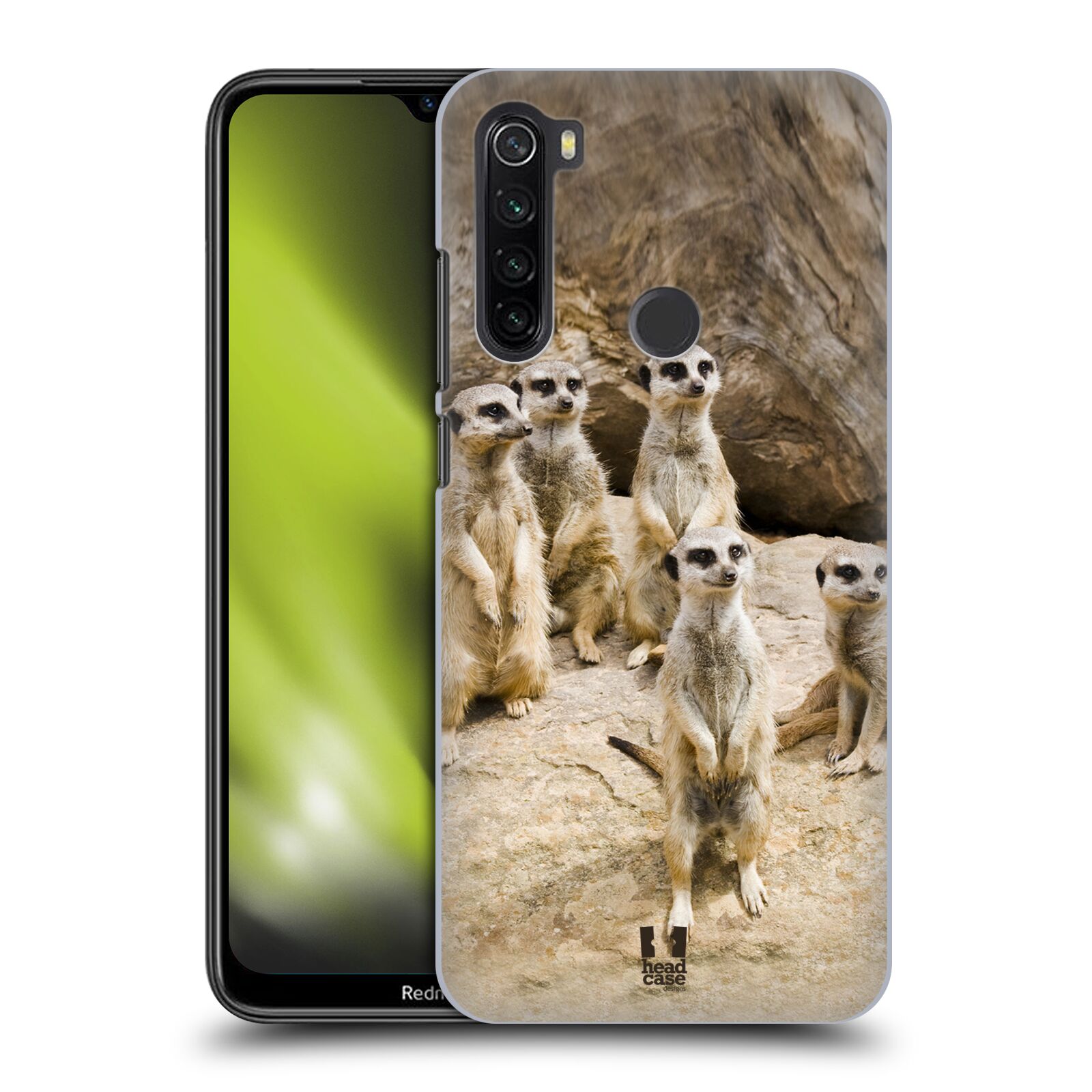 Zadní obal pro mobil Xiaomi Redmi Note 8T - HEAD CASE - Svět zvířat roztomilé surikaty