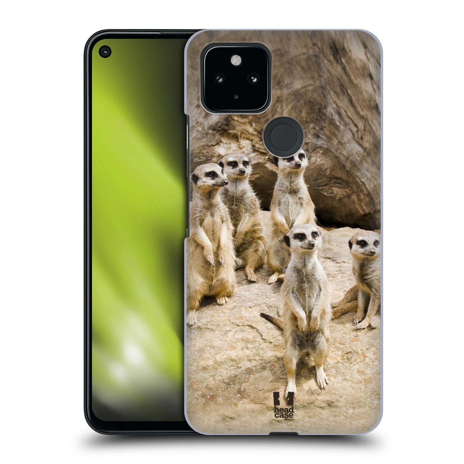 Zadní obal pro mobil Google Pixel 4a 5G - HEAD CASE - Svět zvířat roztomilé surikaty