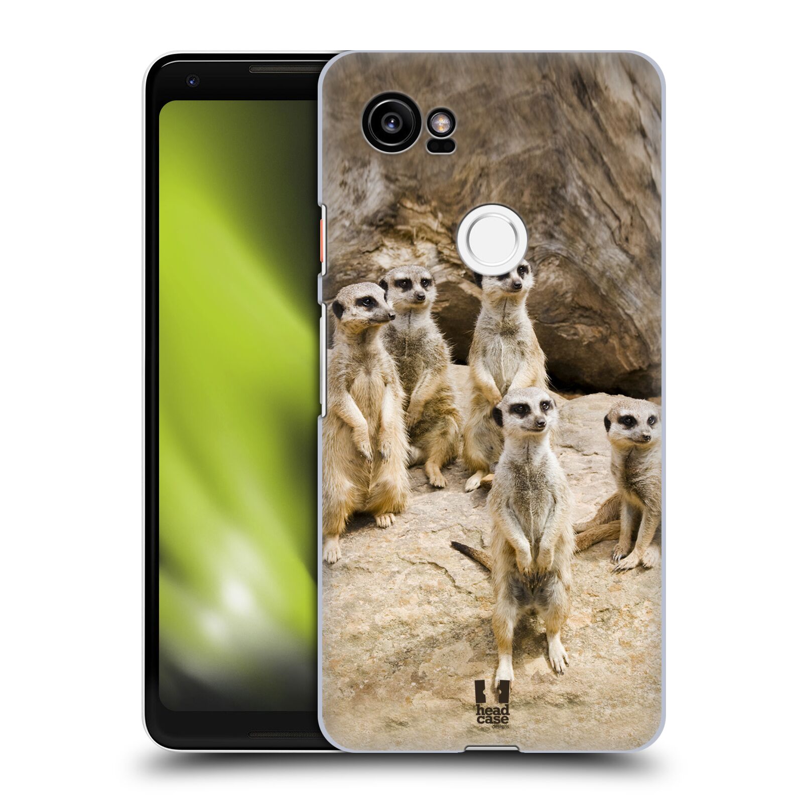 HEAD CASE plastový obal na mobil Google Pixel 2 XL vzor Divočina, Divoký život a zvířata foto SURIKATA