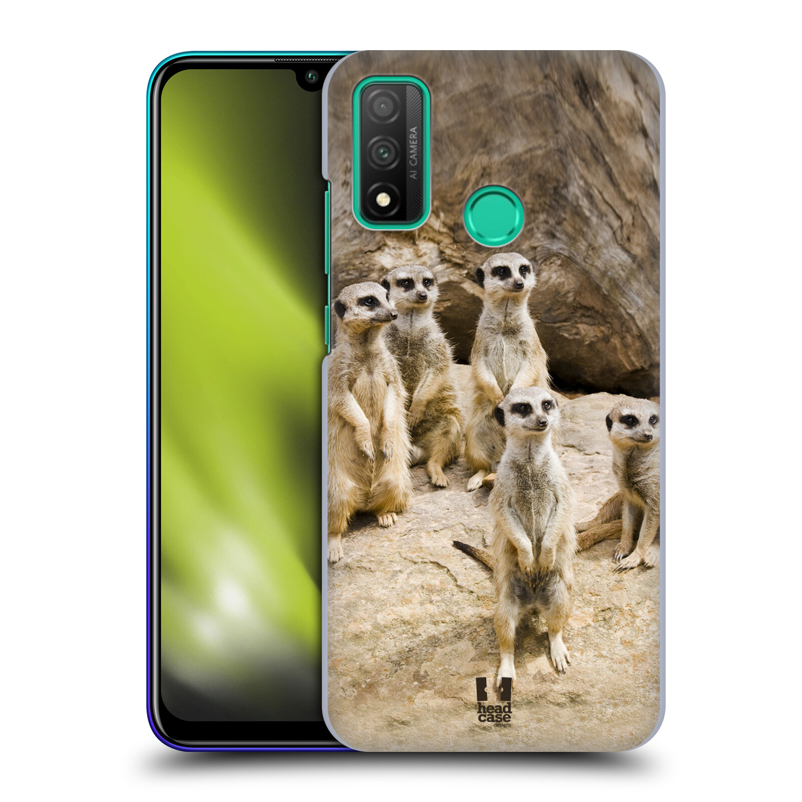 Zadní obal pro mobil Huawei P SMART 2020 - HEAD CASE - Svět zvířat roztomilé surikaty