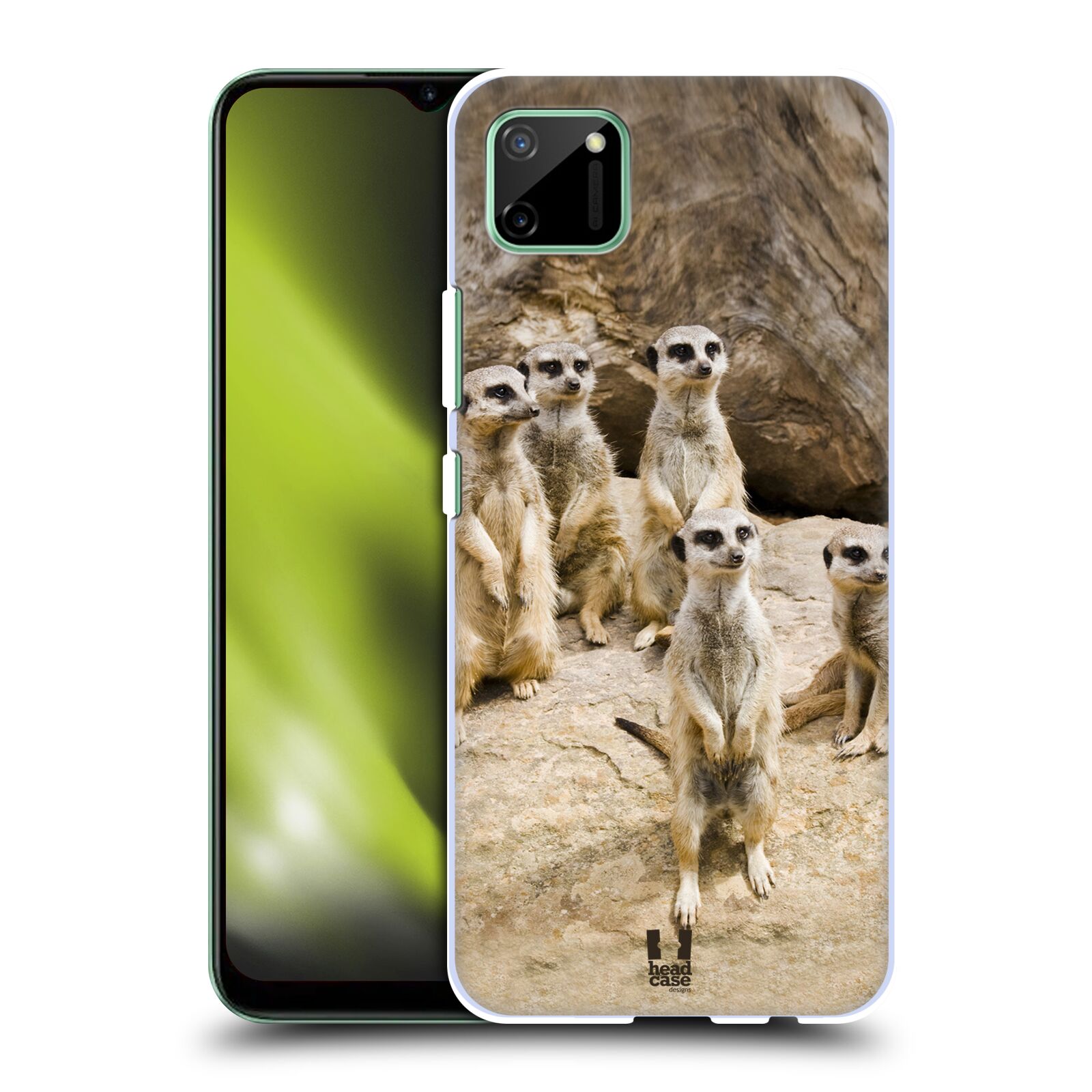 Zadní obal pro mobil Realme C11 - HEAD CASE - Svět zvířat roztomilé surikaty