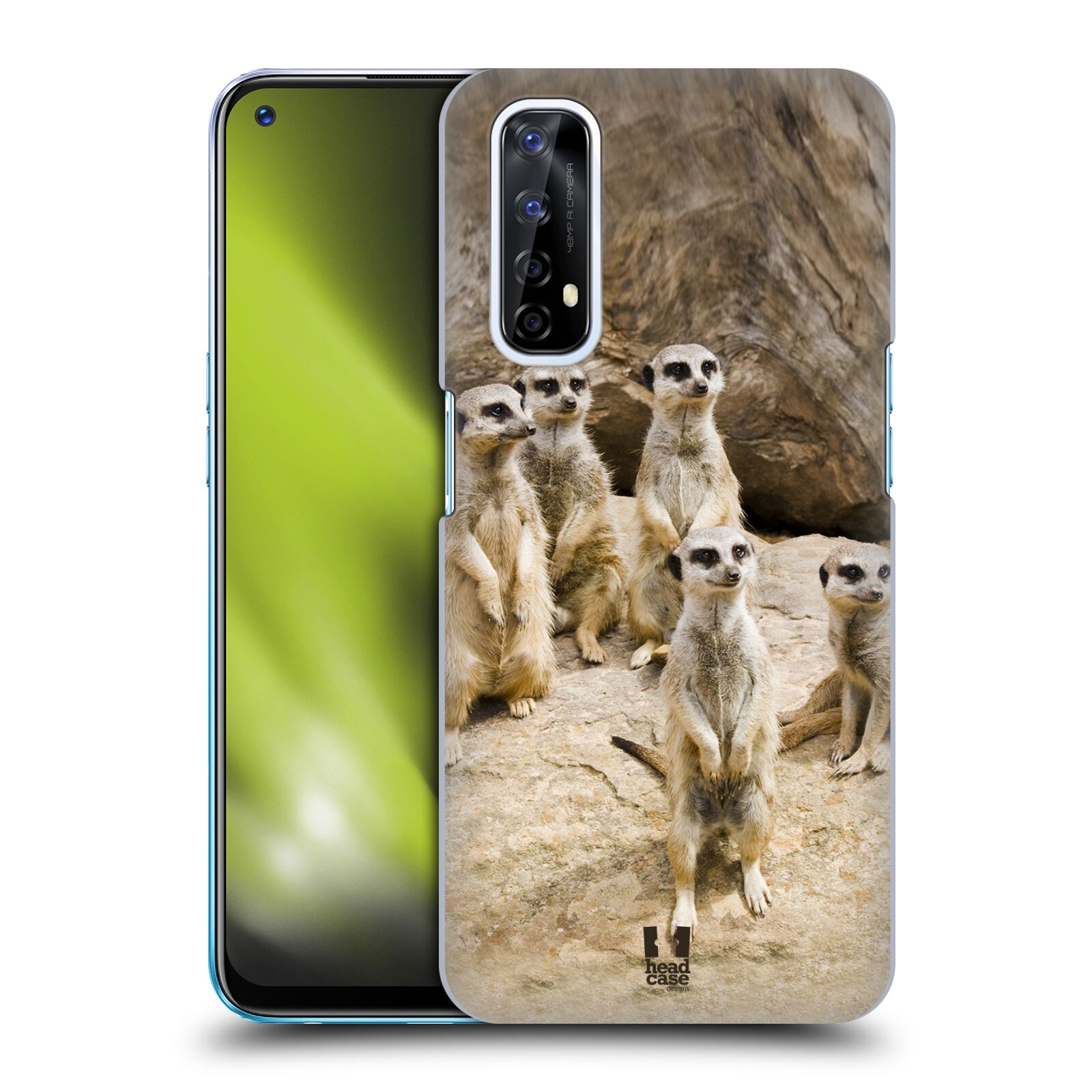 Zadní obal pro mobil Realme 7 - HEAD CASE - Svět zvířat roztomilé surikaty