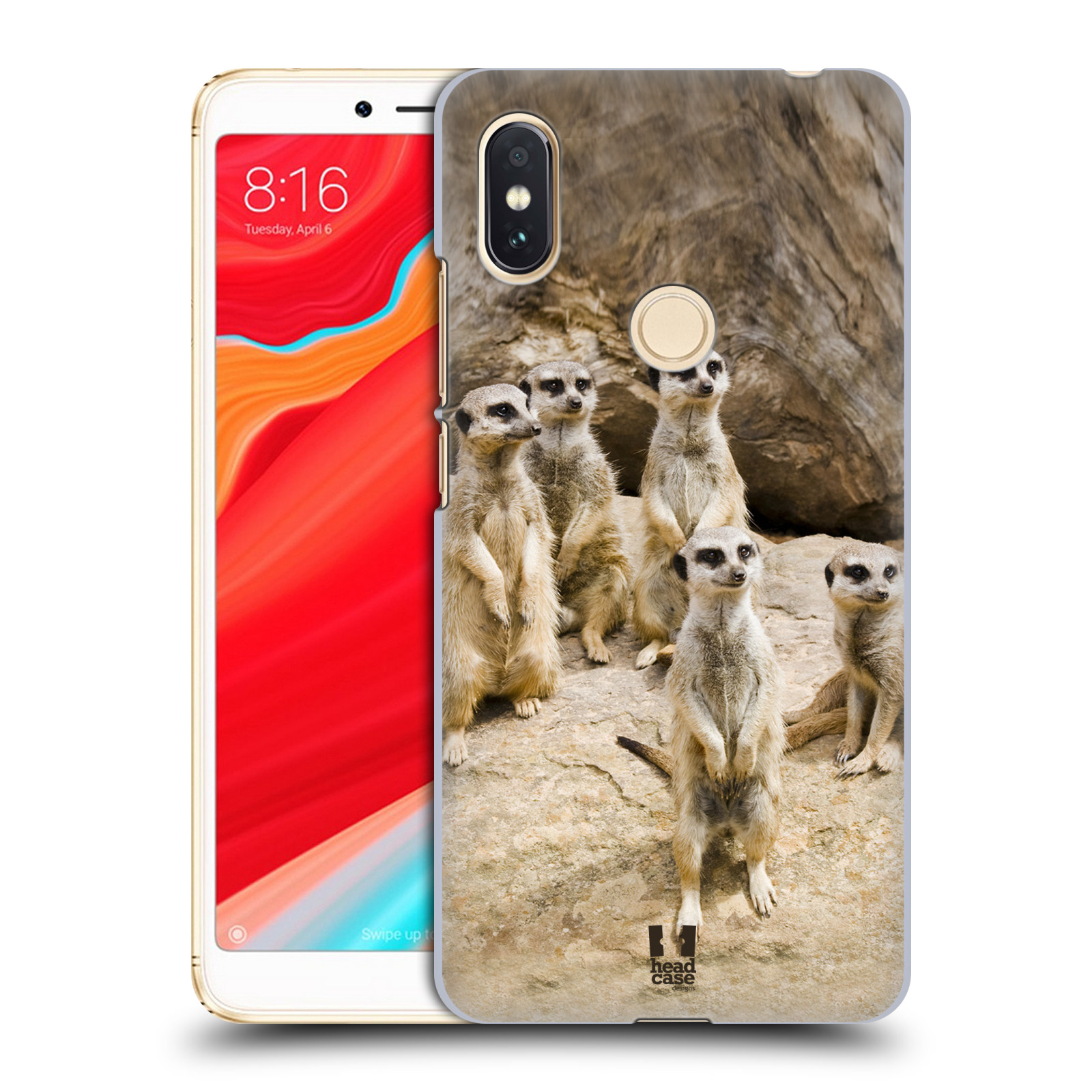 HEAD CASE plastový obal na mobil Xiaomi Redmi S2 vzor Divočina, Divoký život a zvířata foto SURIKATA