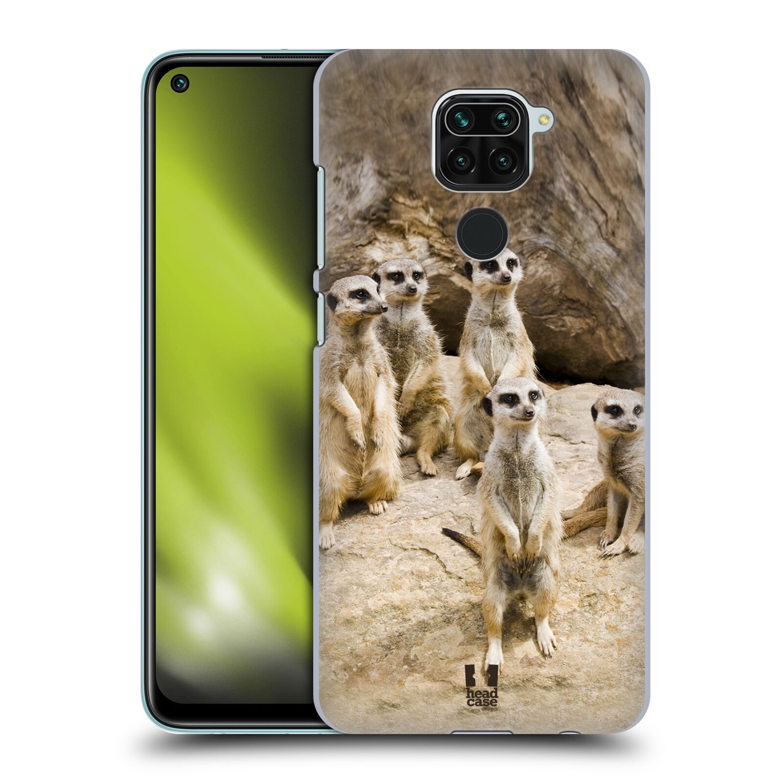 Zadní obal pro mobil Xiaomi Redmi Note 9 - HEAD CASE - Svět zvířat roztomilé surikaty
