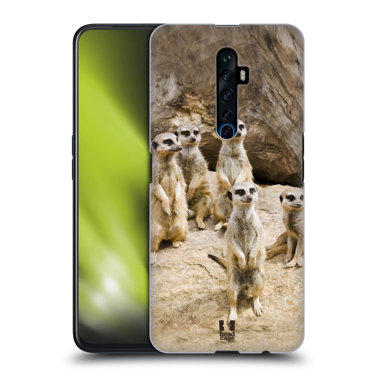 Zadní obal pro mobil Oppo Reno 2Z - HEAD CASE - Svět zvířat roztomilé surikaty