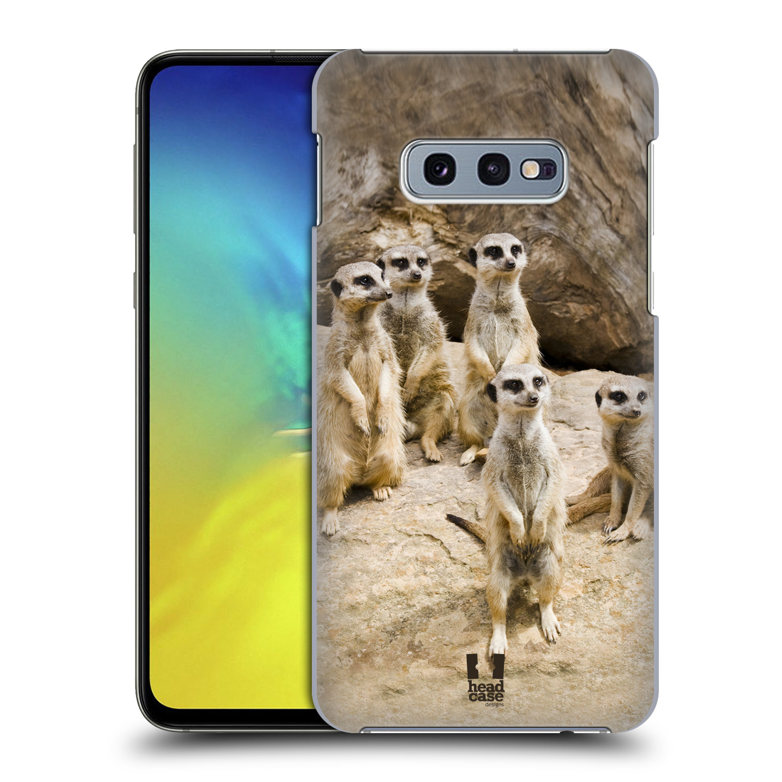 Zadní obal pro mobil Samsung Galaxy S10e - HEAD CASE - Svět zvířat roztomilé surikaty