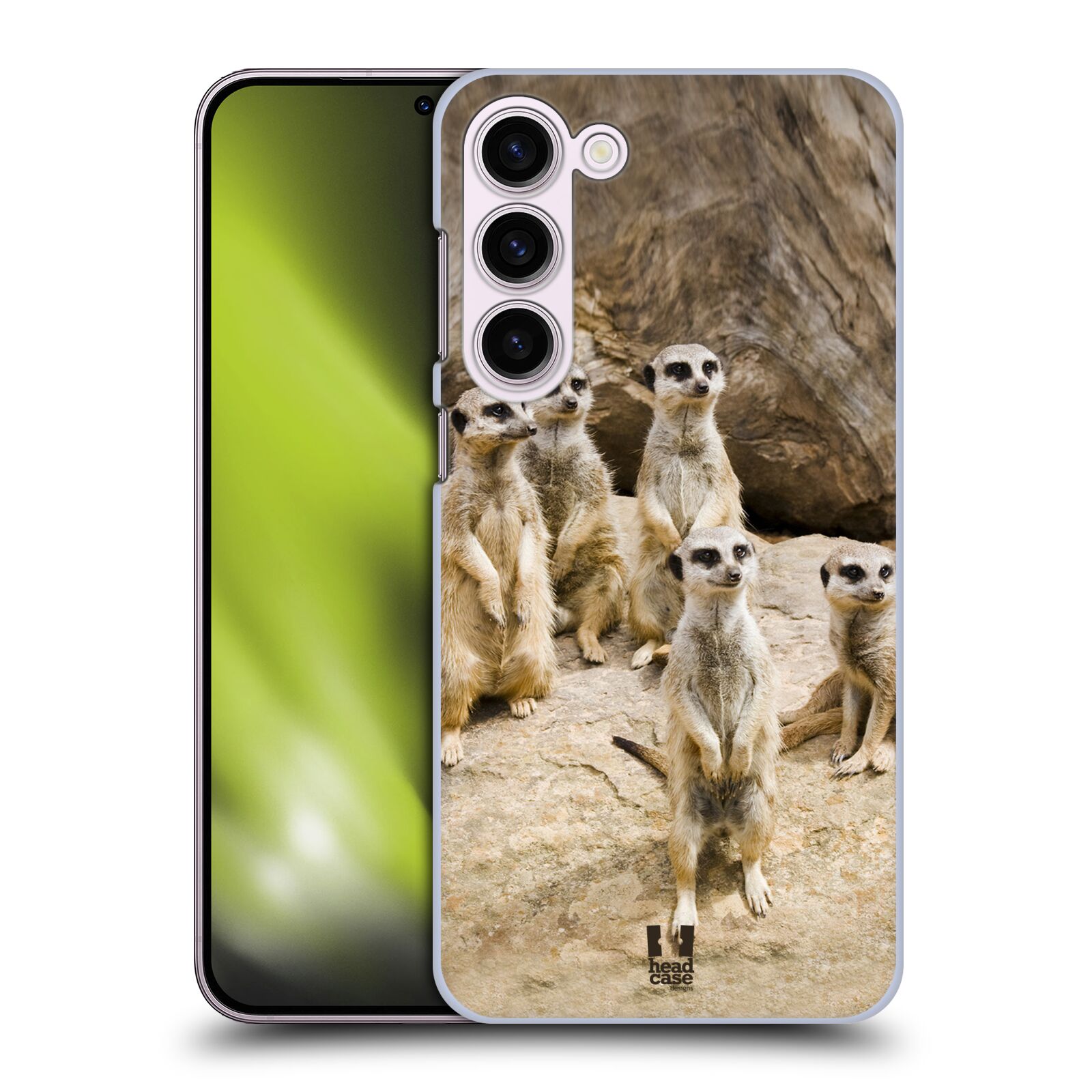 Plastový obal HEAD CASE na mobil Samsung Galaxy S23+ vzor Divočina, Divoký život a zvířata foto SURIKATA