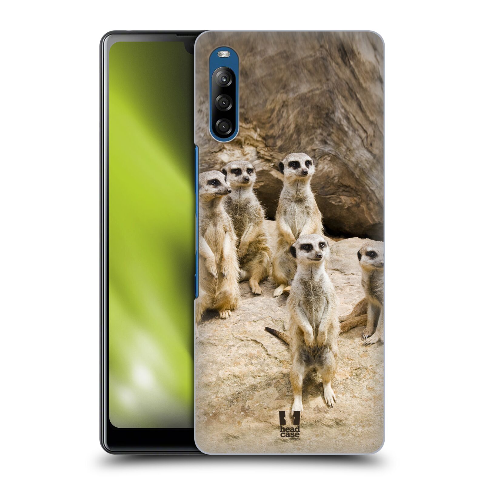 Zadní obal pro mobil Sony Xperia L4 - HEAD CASE - Svět zvířat roztomilé surikaty