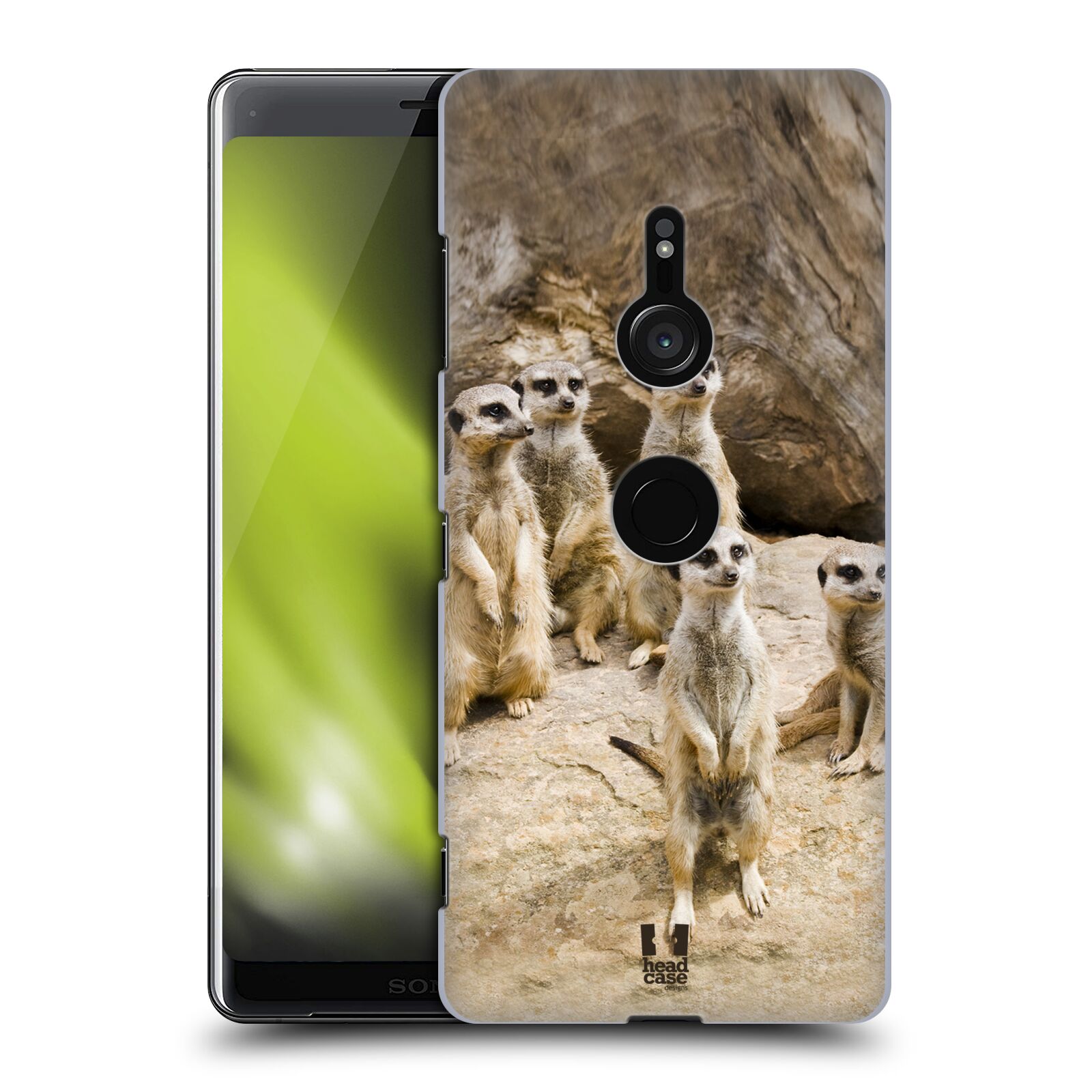 Zadní obal pro mobil Sony Xperia XZ3 - HEAD CASE - Svět zvířat roztomilé surikaty