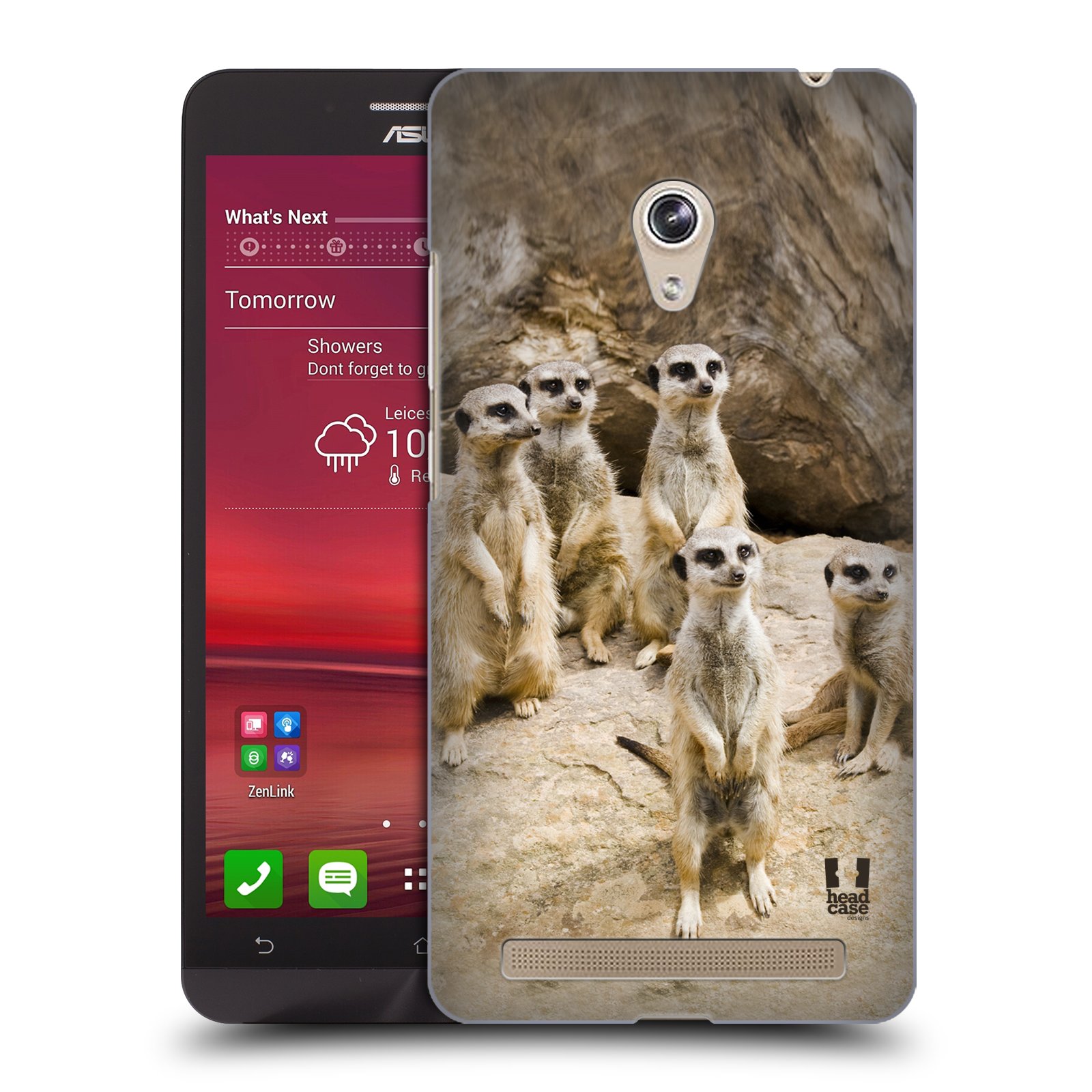 HEAD CASE plastový obal na mobil Asus Zenfone 6 vzor Divočina, Divoký život a zvířata foto SURIKATA