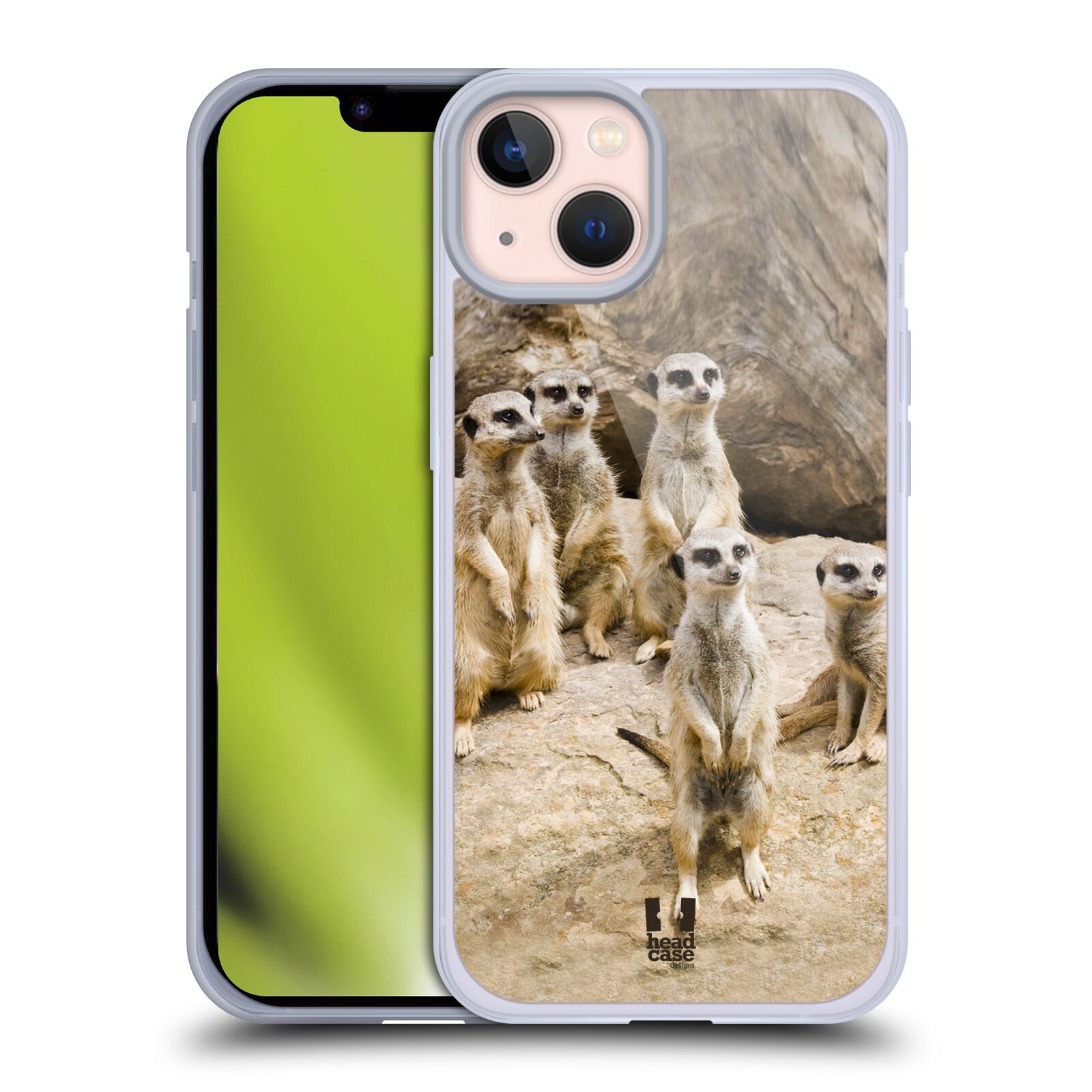 Plastový obal HEAD CASE na mobil Apple Iphone 13 vzor Divočina, Divoký život a zvířata foto SURIKATA