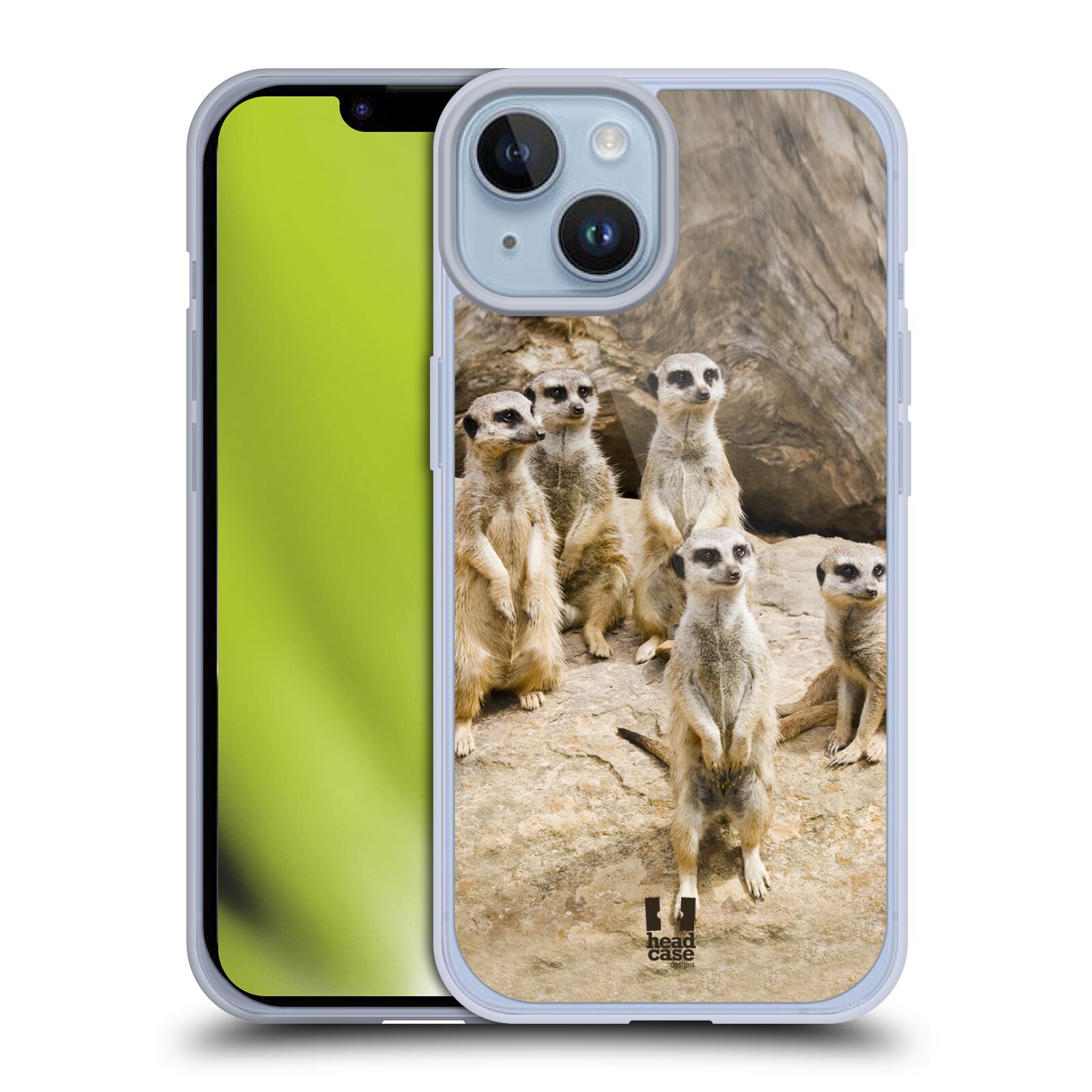 Plastový obal HEAD CASE na mobil Apple Iphone 14 vzor Divočina, Divoký život a zvířata foto SURIKATA