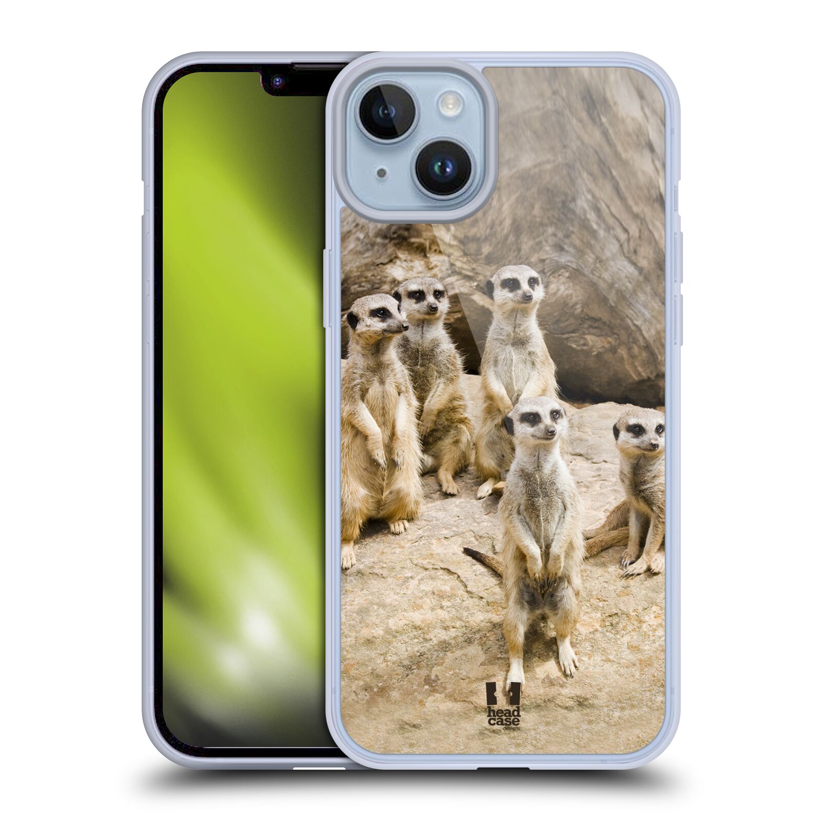 Plastový obal HEAD CASE na mobil Apple Iphone 14 PLUS vzor Divočina, Divoký život a zvířata foto SURIKATA