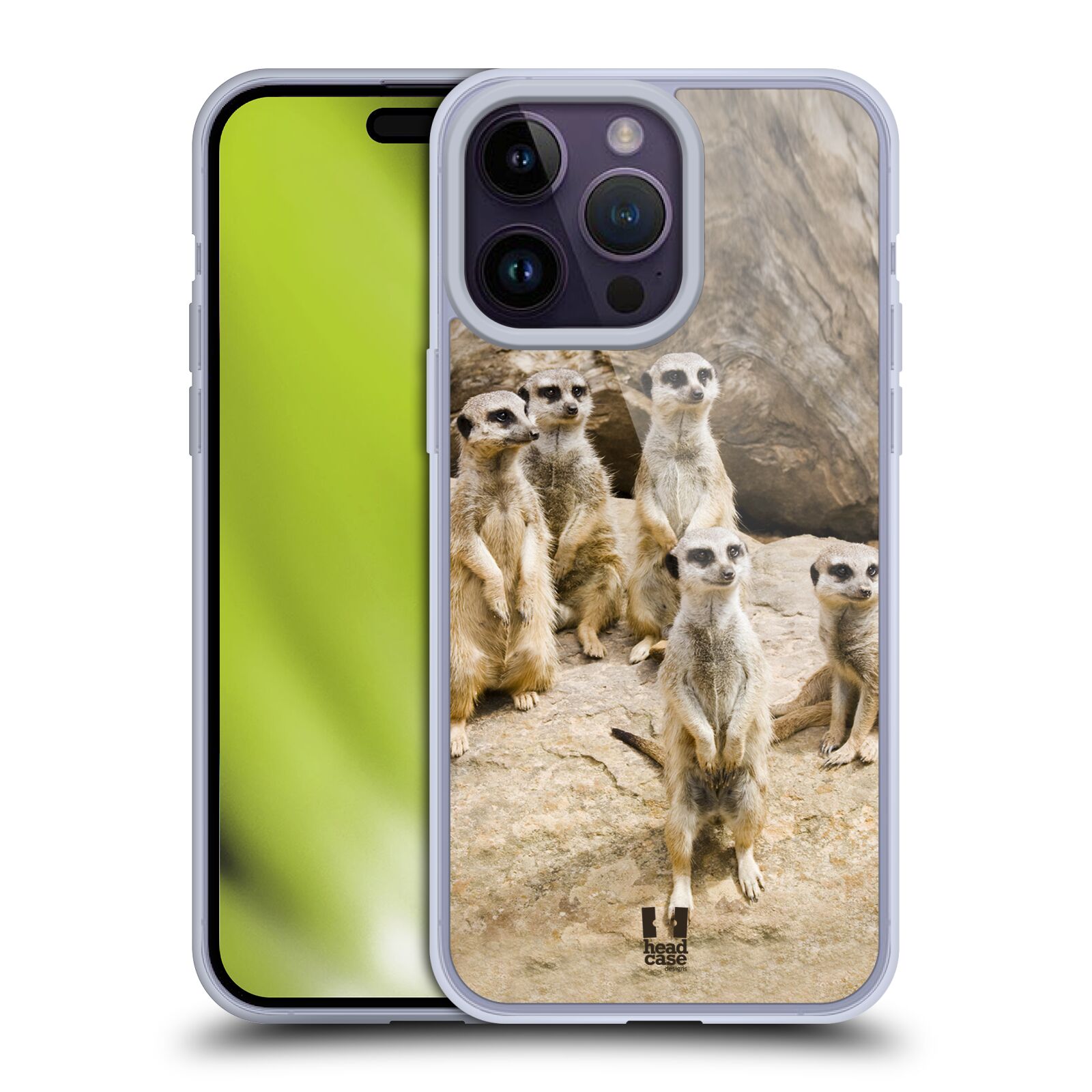 Plastový obal HEAD CASE na mobil Apple Iphone 14 PRO MAX vzor Divočina, Divoký život a zvířata foto SURIKATA