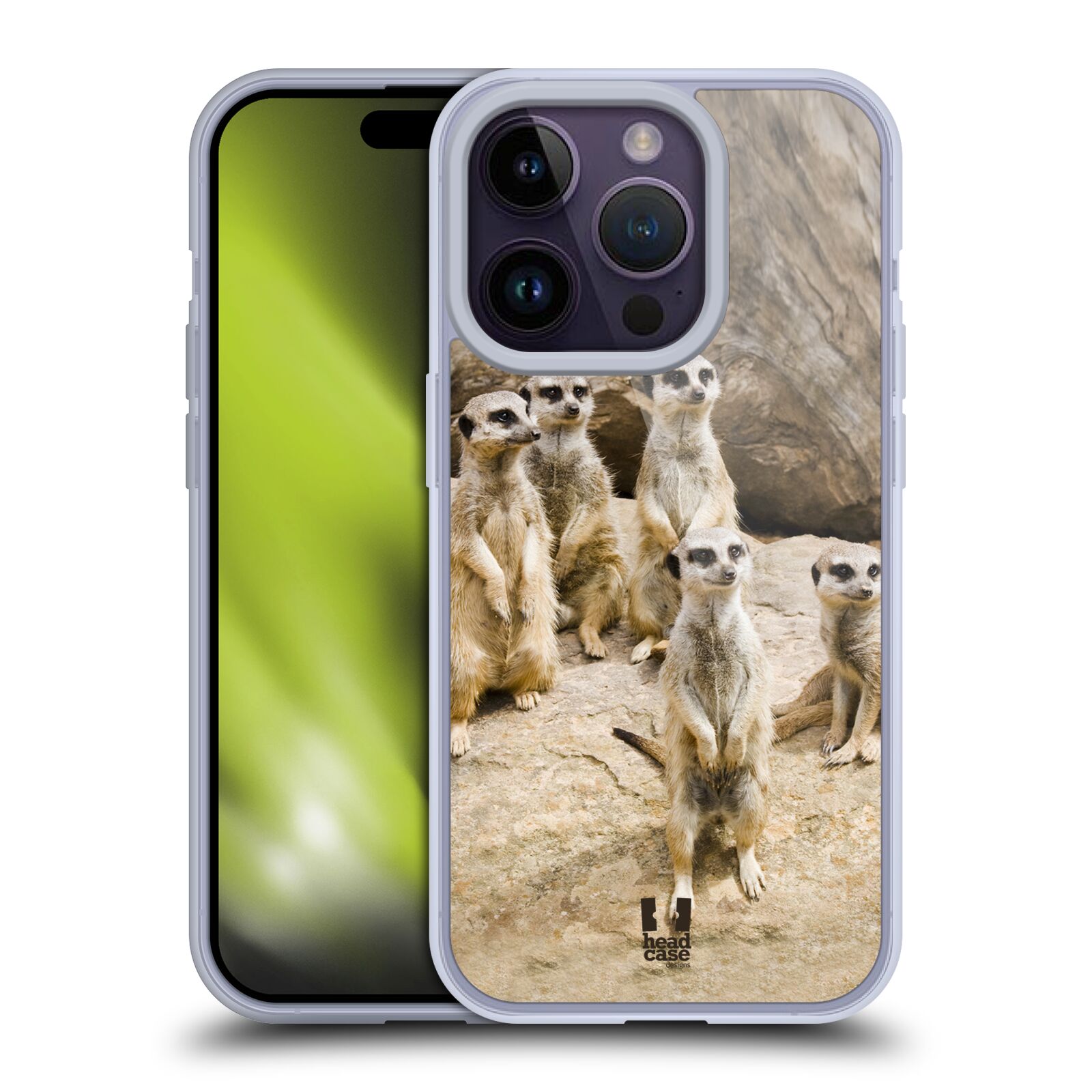 Plastový obal HEAD CASE na mobil Apple Iphone 14 PRO vzor Divočina, Divoký život a zvířata foto SURIKATA